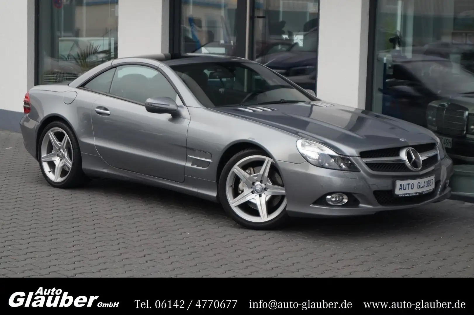 Mercedes-Benz SL 350 Roadster/Xenon/Navi/Leder/Panorama/AMG19" Argent - 2