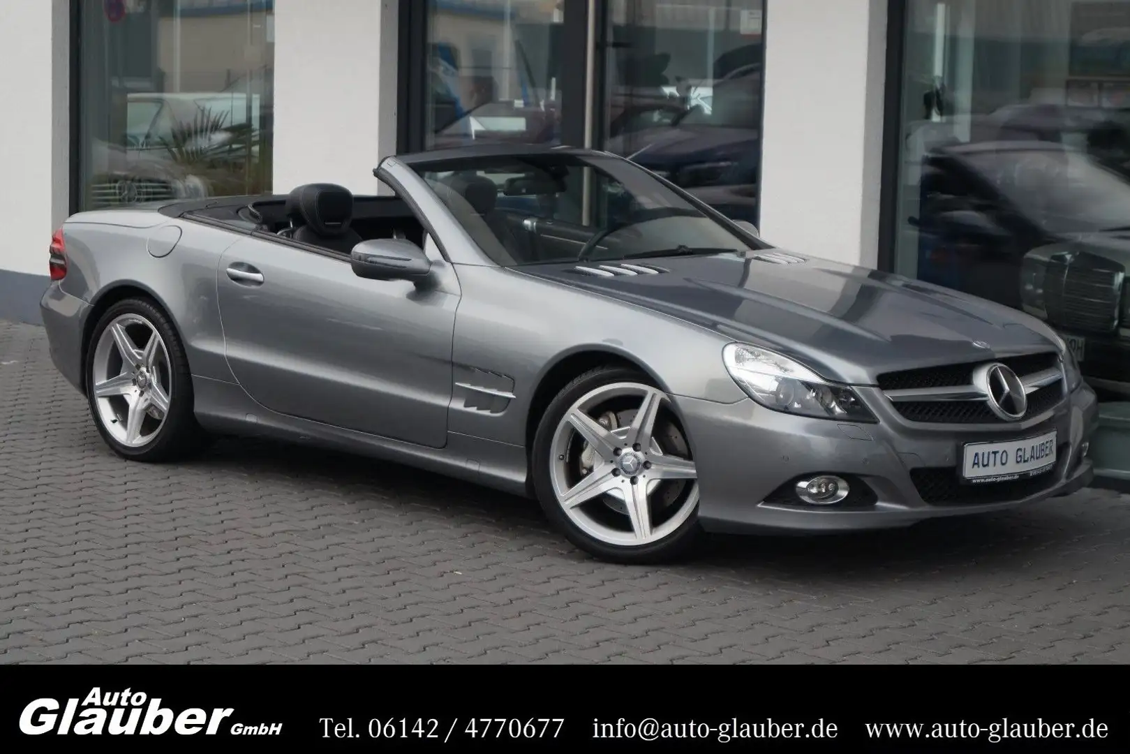 Mercedes-Benz SL 350 Roadster/Xenon/Navi/Leder/Panorama/AMG19" Argent - 1