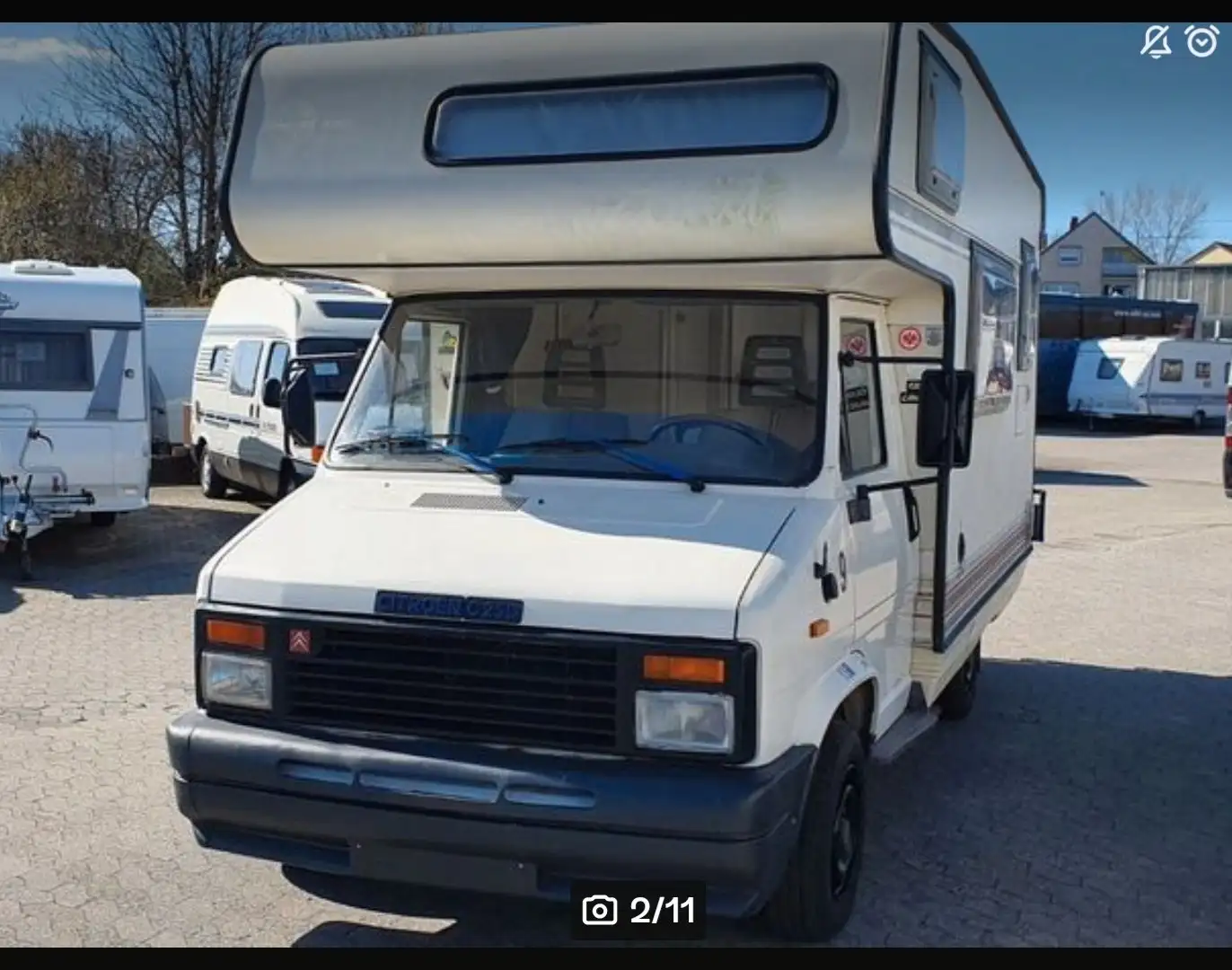 Citroen C25 Bürstner Alkoven bijela - 1