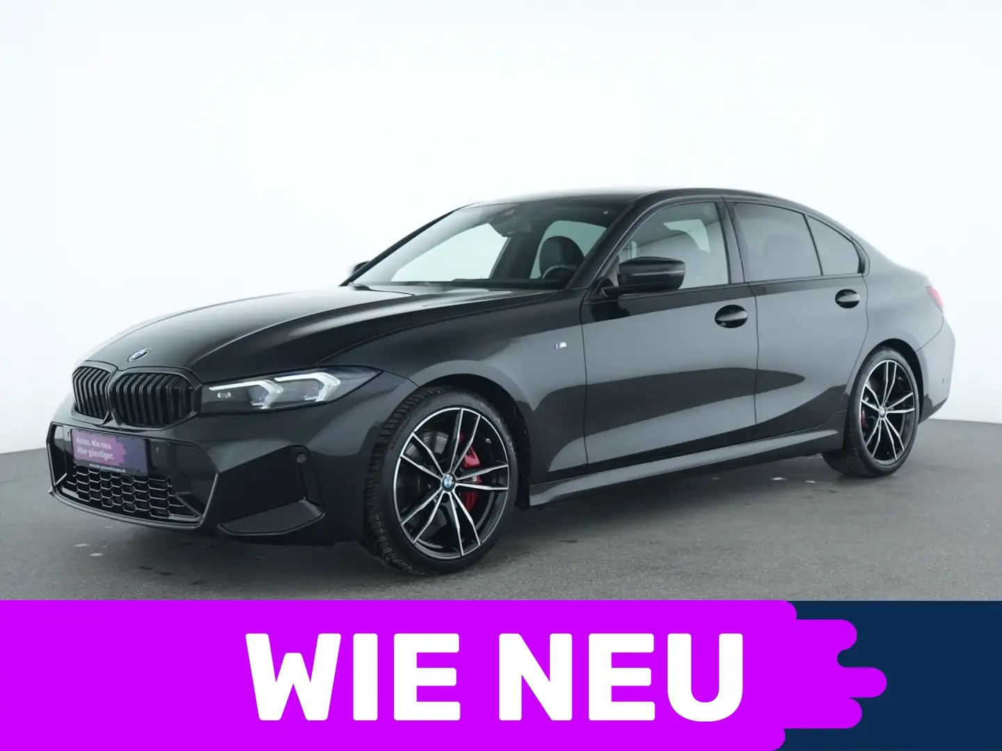 BMW 318 i M Sport Pro LED|Kamera|Harman-Kardon|Kessy Schwarz - 1