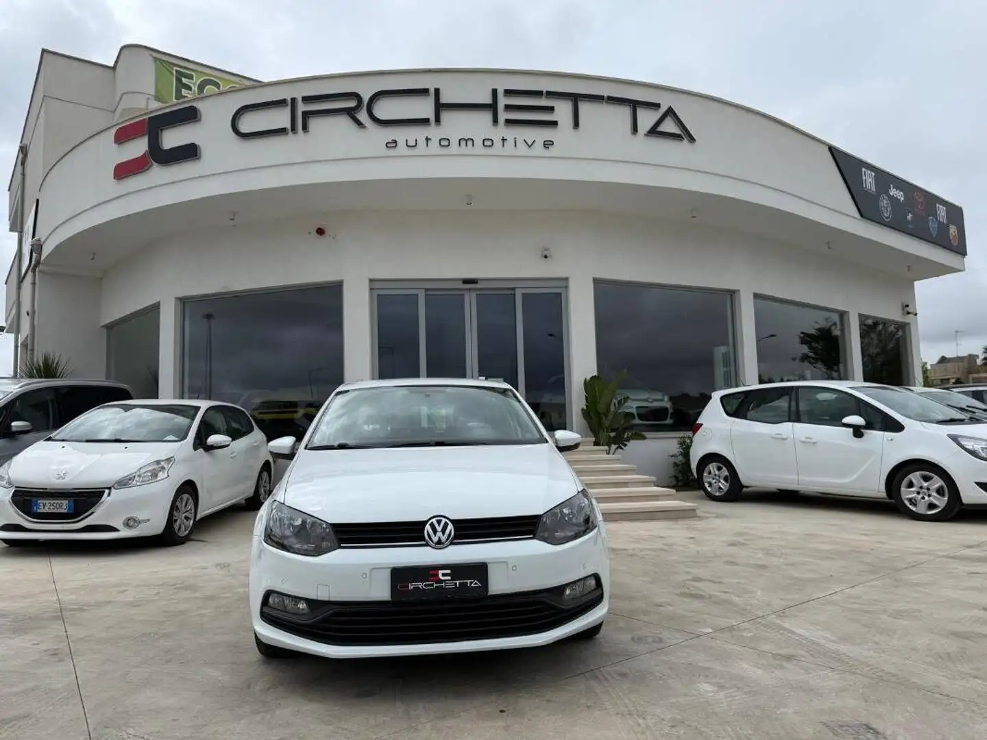 Volkswagen Polo 1.4 tdi Trendline 75cv 5p Weiß - 1