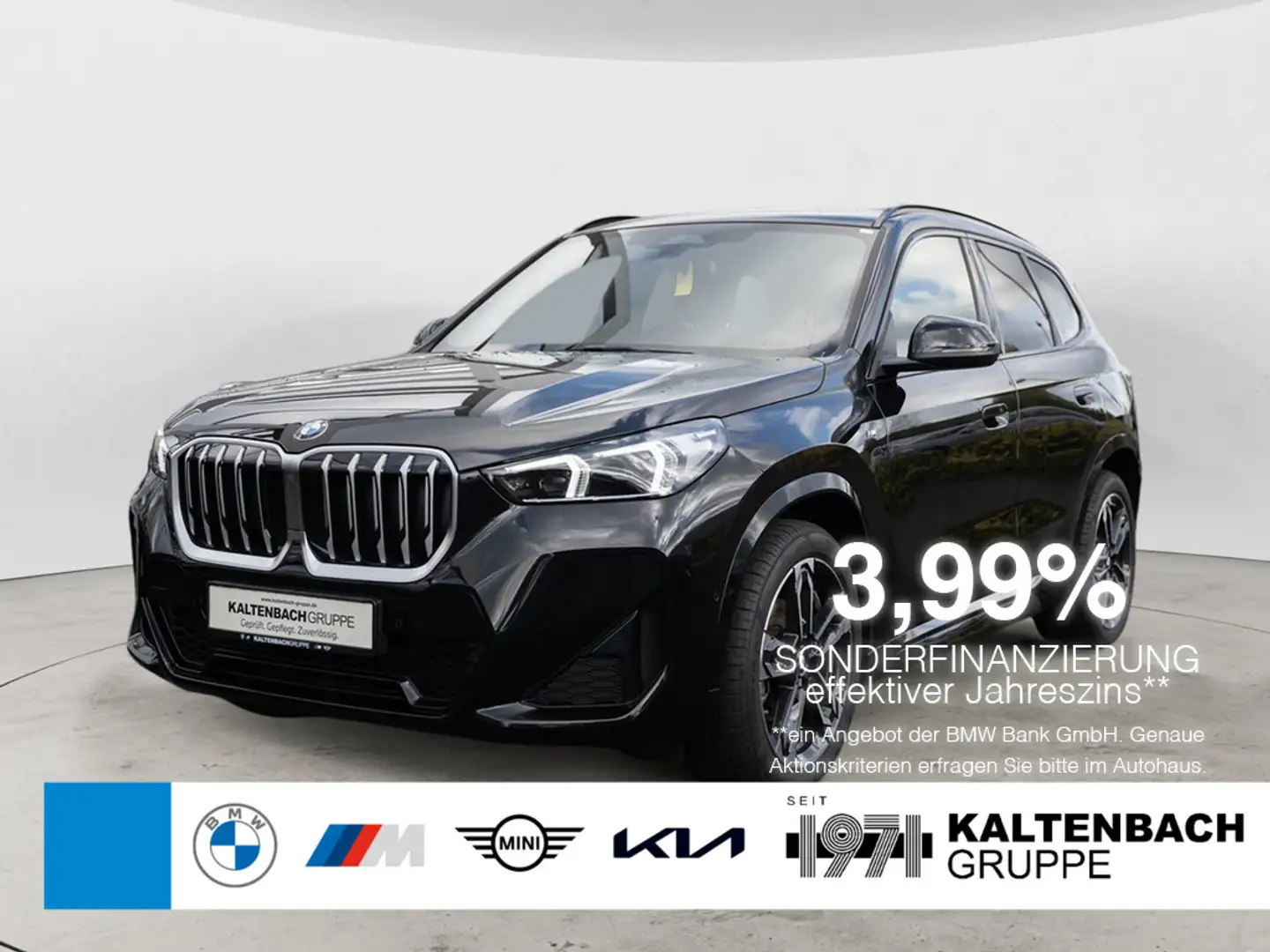 BMW X1 sDrive 18i M-Sport AHK LED ACC NAVI KAMERA Schwarz - 1