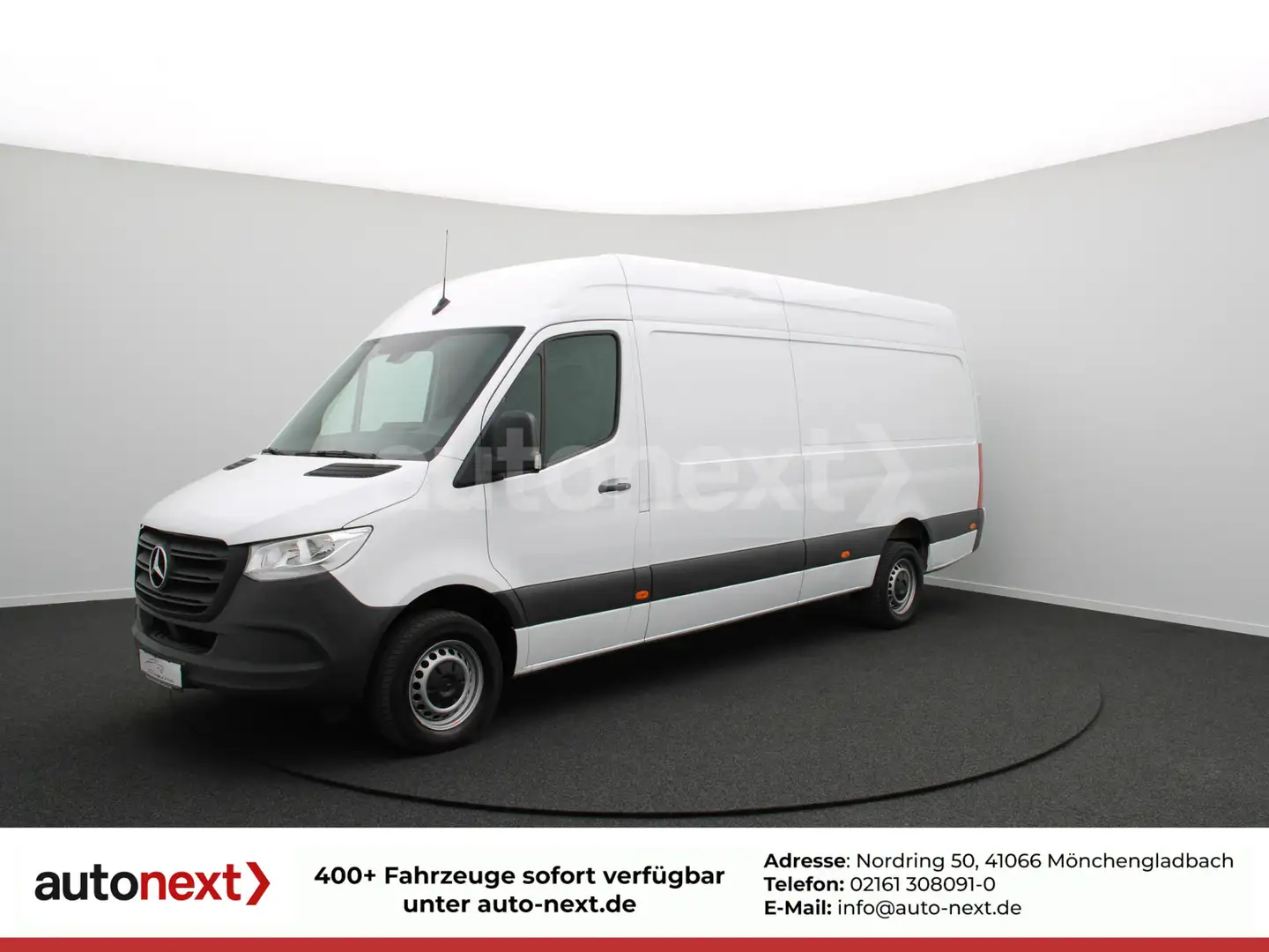 Mercedes-Benz Sprinter 317 Automat. MAXI+AHK 3,5t+KAMERA 5663 Weiß - 1