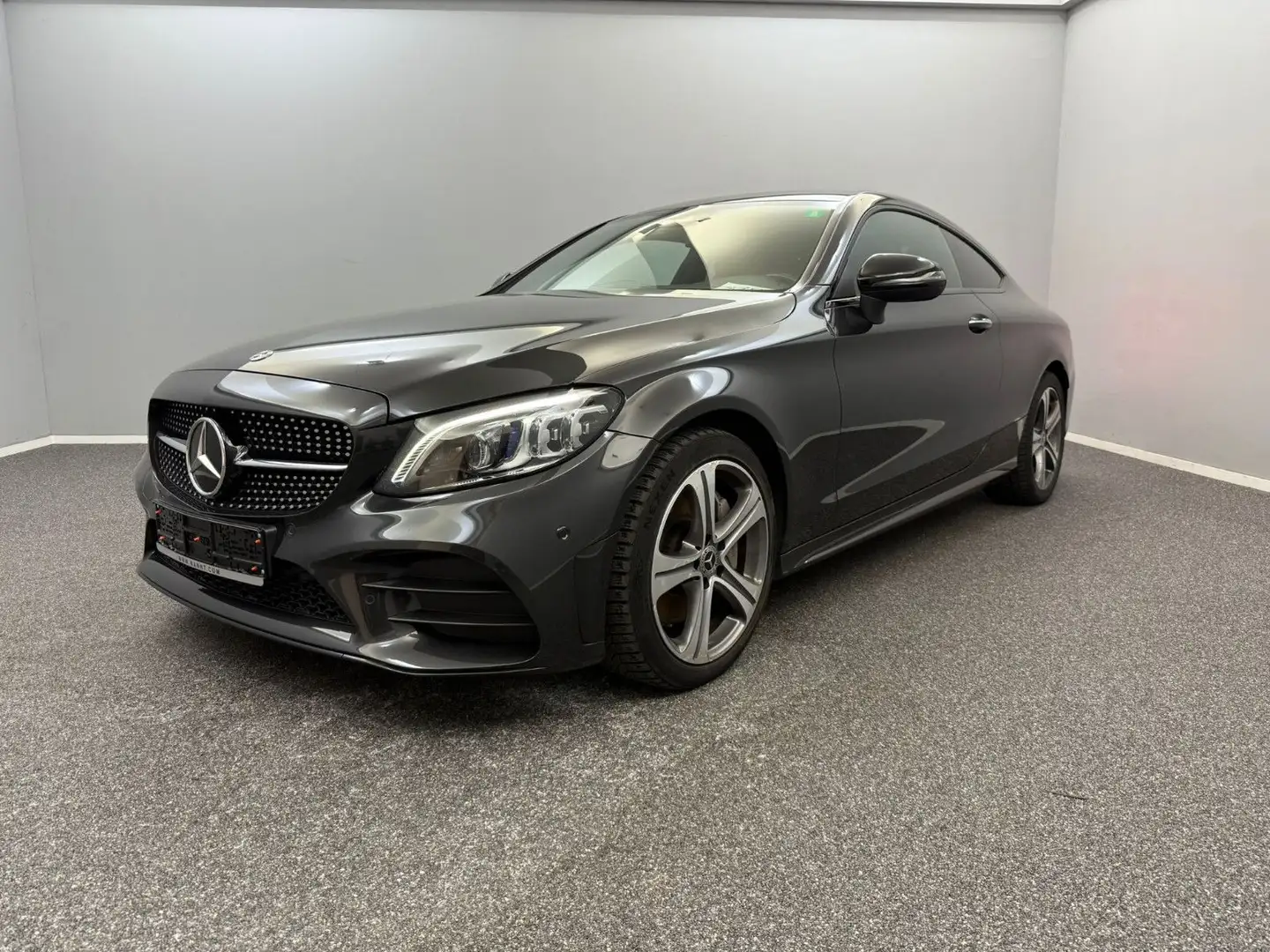 Mercedes-Benz C 300 Coupe 4M AMG-LINE*MBEAM*PANO*BURME*WIDE Gris - 1