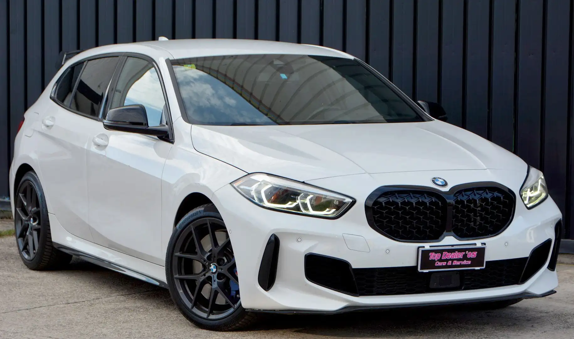 BMW 135 Serie 1 F40 M 135i xdrive auto 306cv Weiß - 1