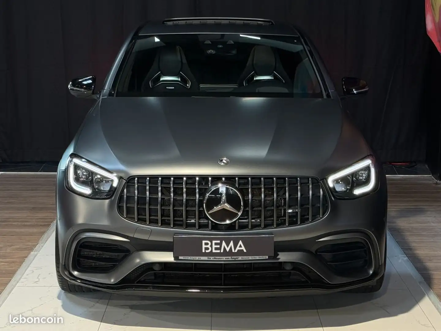 Mercedes-Benz GLC 63 AMG MERCEDES (2) 63 S AMG Coupé 510cv | Malus payé Gris Sélénite Magno Sièges Performance Freins céramique Carbone HUD 21’’ F - 2