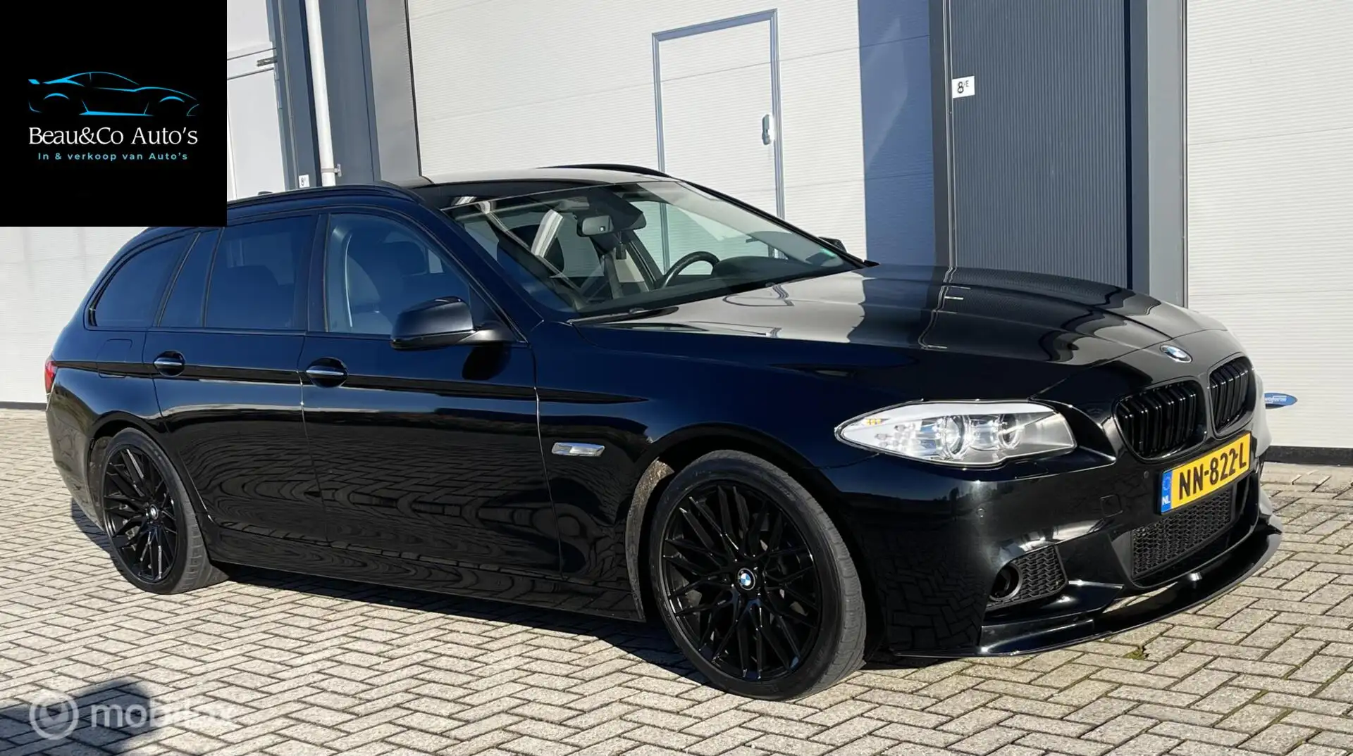 BMW 520 5-serie Touring 520d High Executive Zwart - 1