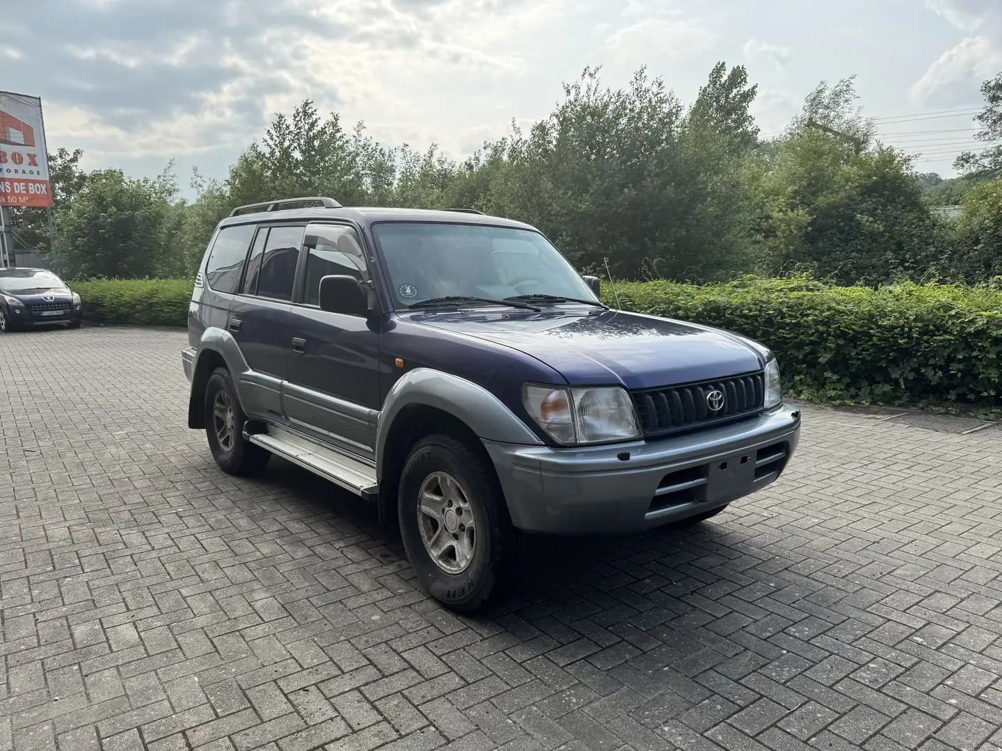 Toyota Land Cruiser Prado 3.0 diesel Blau - 2