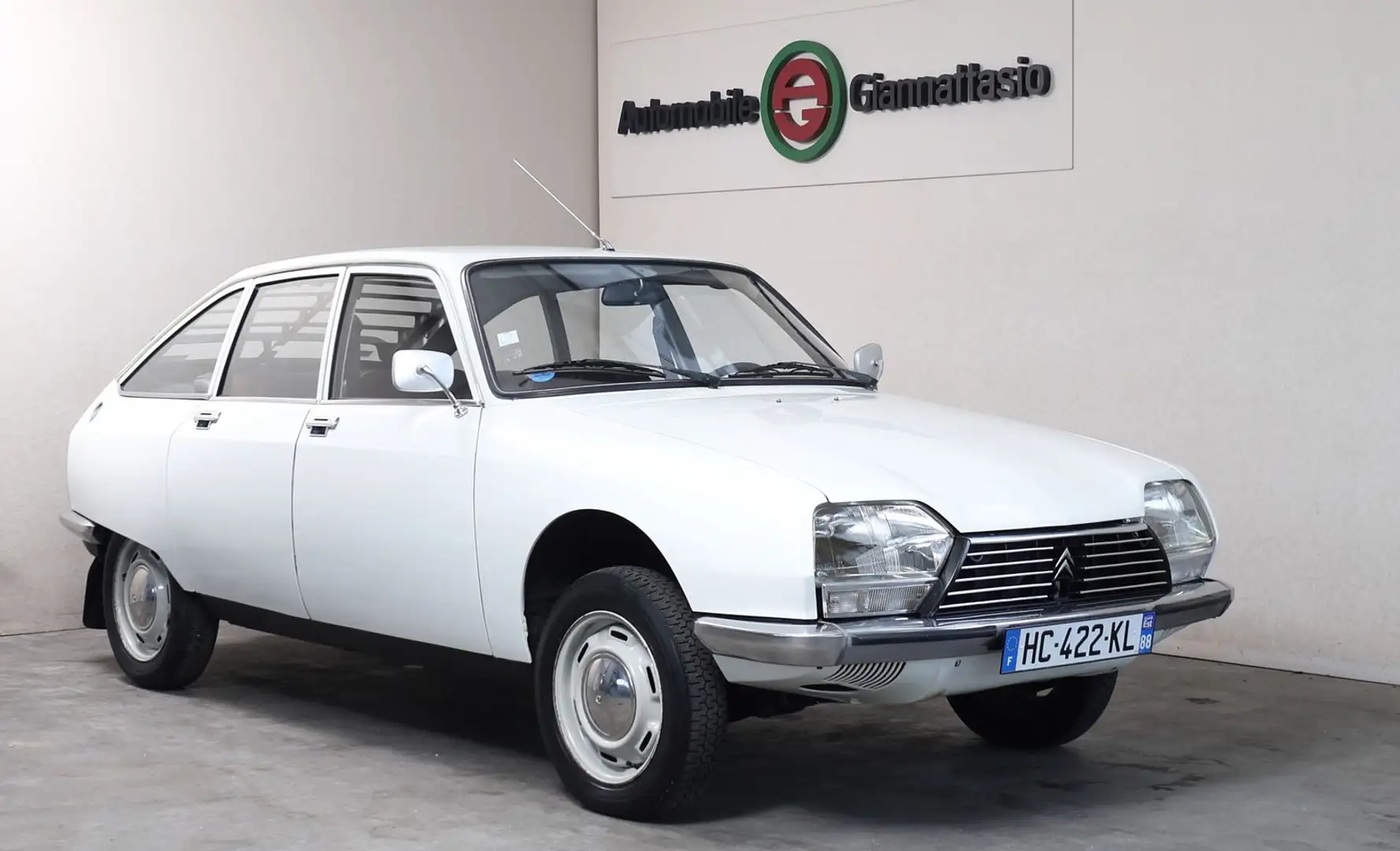 Citroen GS Spezial 1.Hand Top original 58000km Wit - 2