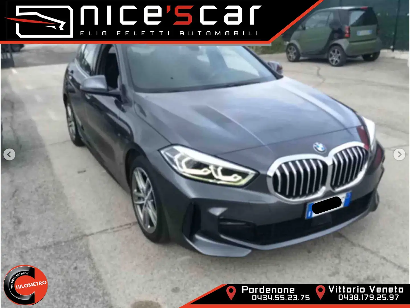 BMW 118 118d 5p. Msport Grigio - 1