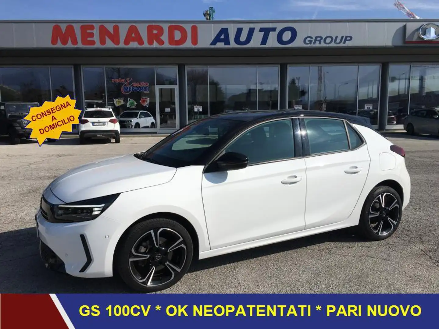 Opel Corsa 1.2 100cv GS PROMOZIONE * ACCESSORIATA Weiß - 1