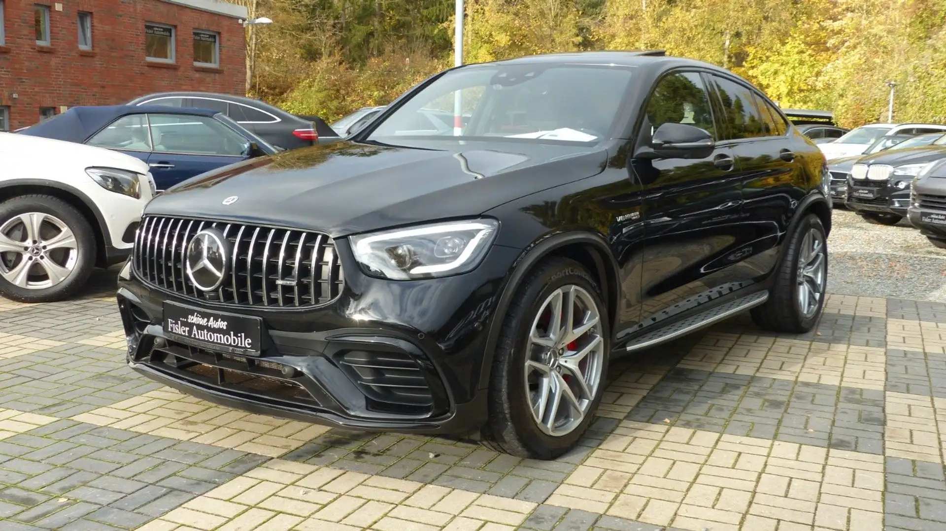 Mercedes-Benz GLC 63 AMG GLC 63 s AMG Cp Distr Night SHD el.AHK Černá - 1