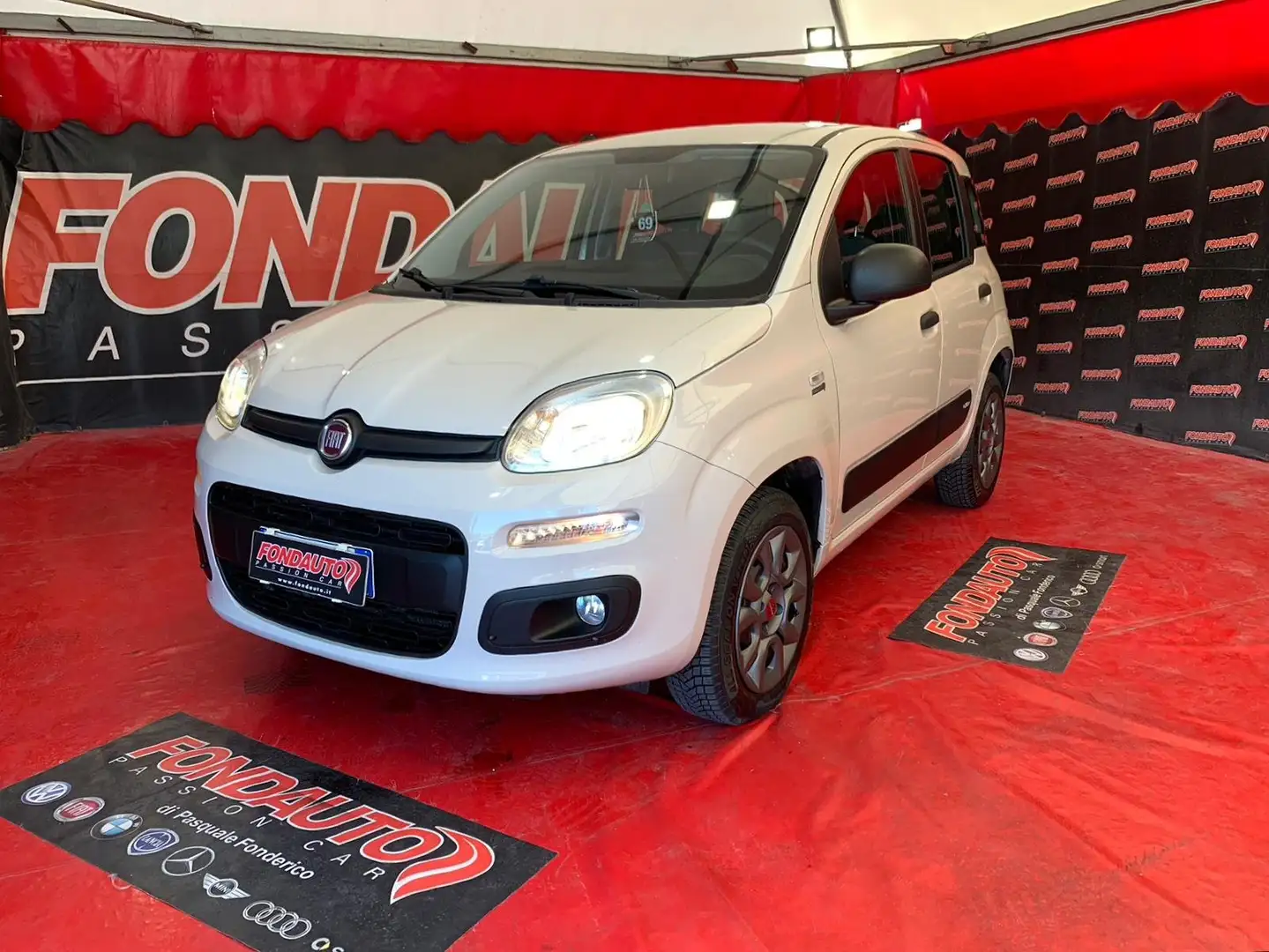 Fiat Panda Panda 0.9 t.air t. natural power Easy 80cv Beige - 1