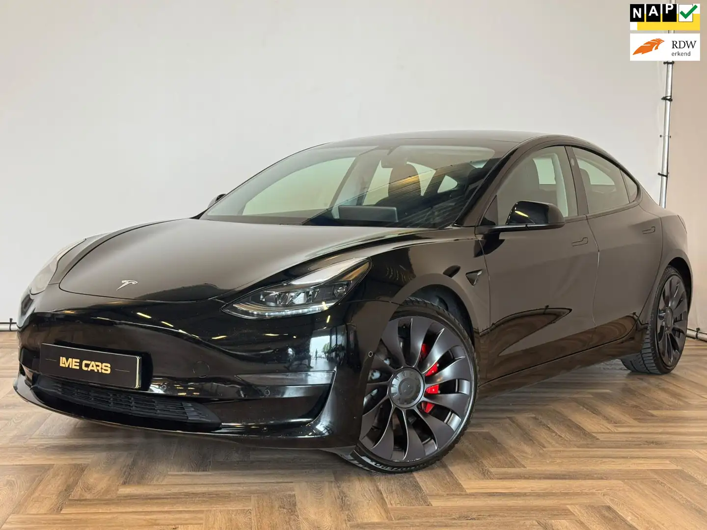 Tesla Model 3 Performance AWD 75 kWh,INCL BTW, AANKOOPKEURING TO Černá - 1