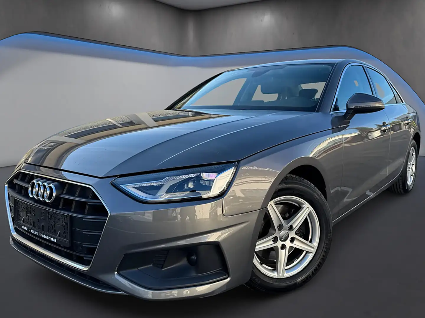 Audi A4 30 TDI S-tronic *Navi*LED*Tempomat*Erstbesitz* Grau - 1