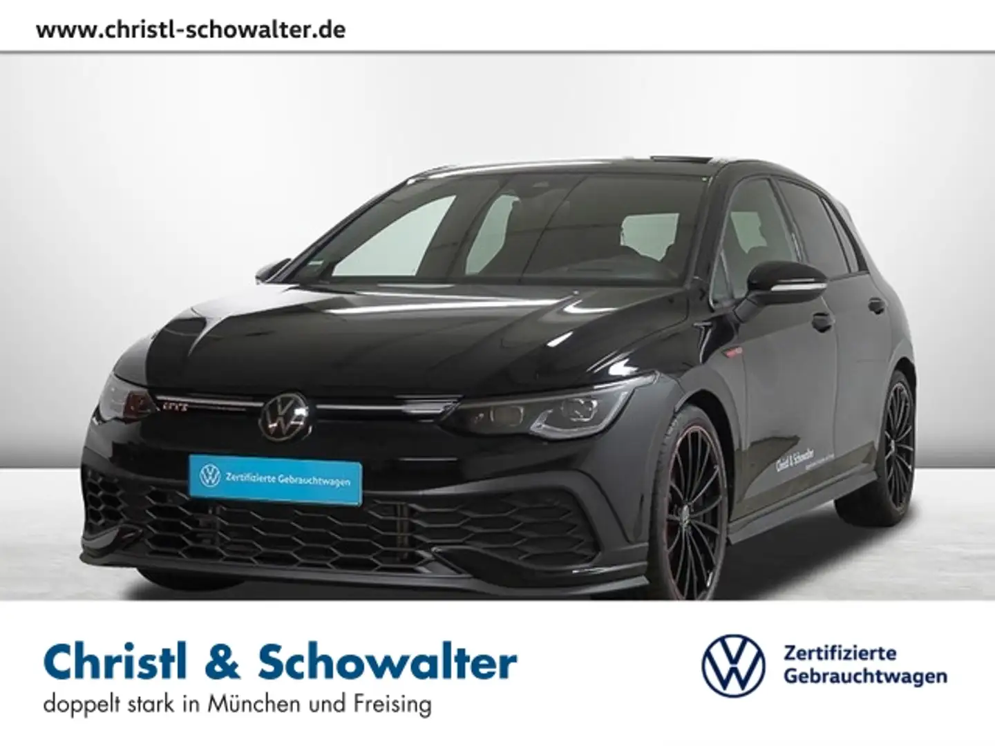 Volkswagen Golf VIII GTI 2.0 TSI DSG Clubsport HUD MATRIX Schwarz - 1