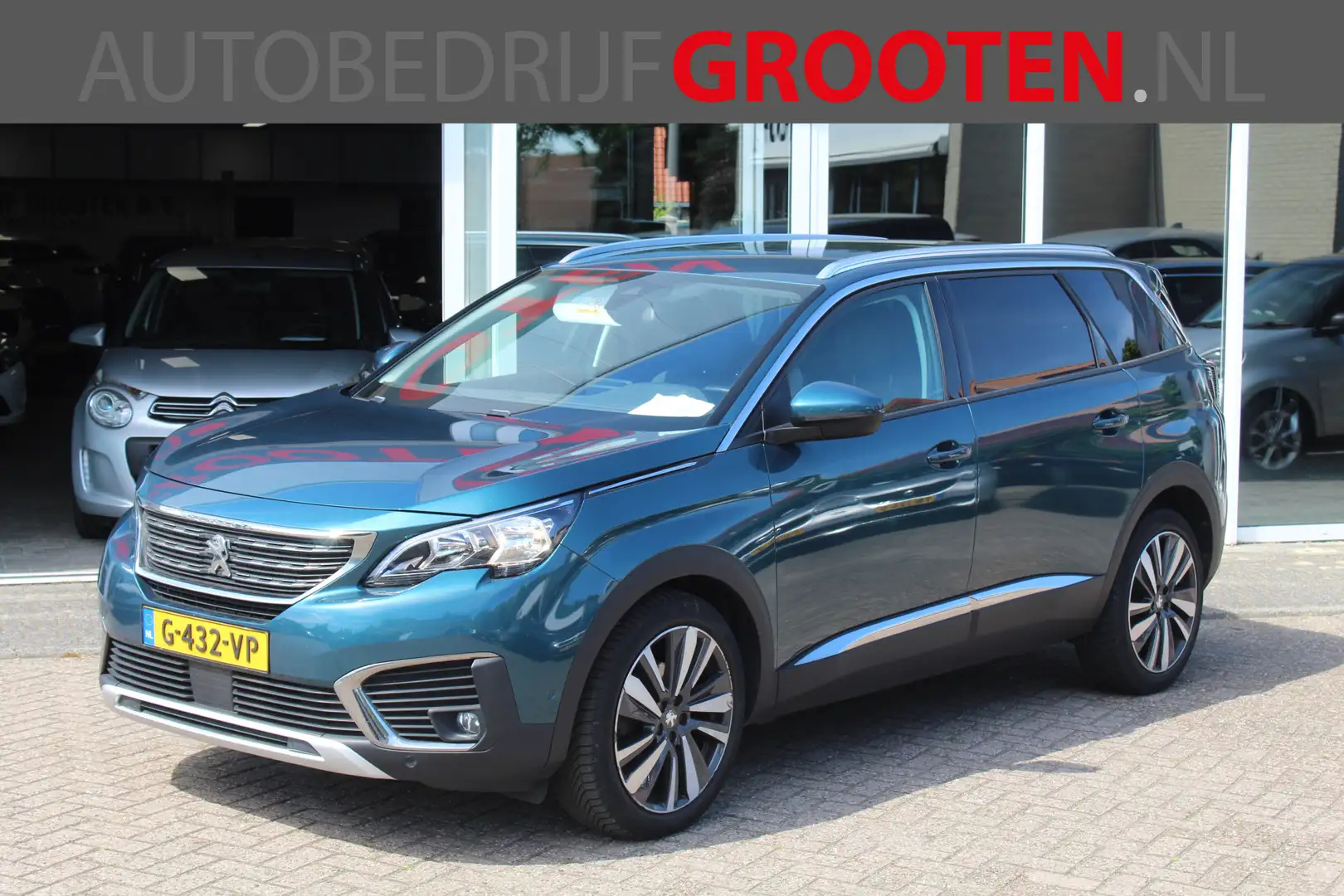 Peugeot 5008 1.2 PureTech Blue Lease Premium 7PERS Groen - 1