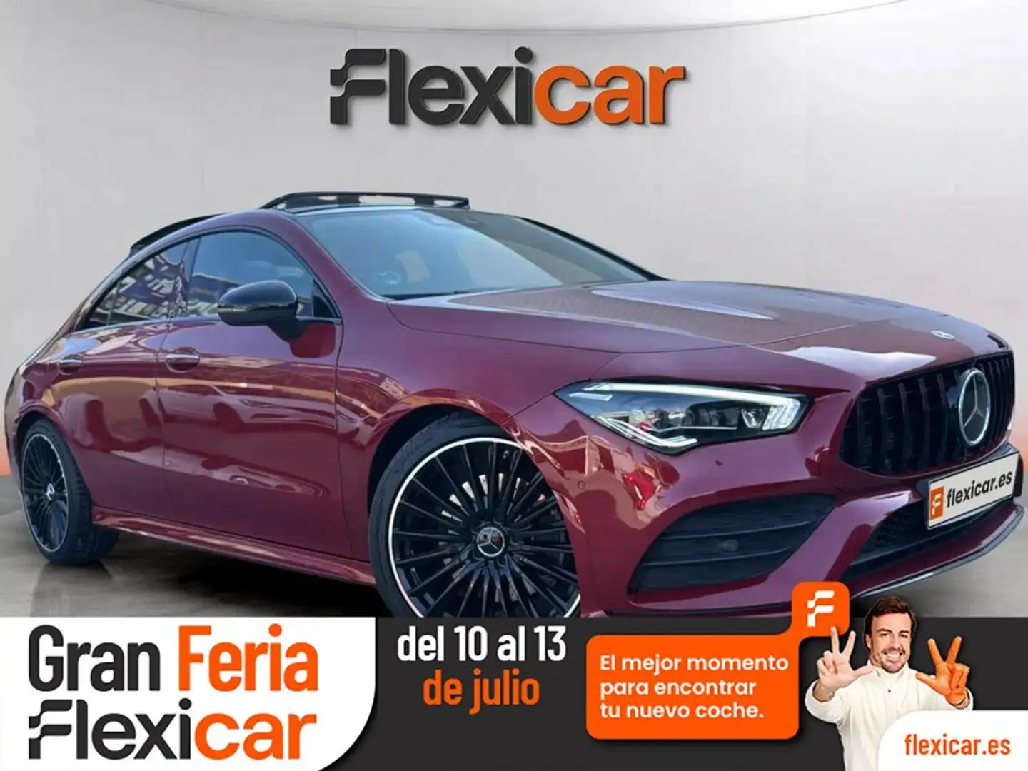 Mercedes-Benz CLA 200 Rojo - 1