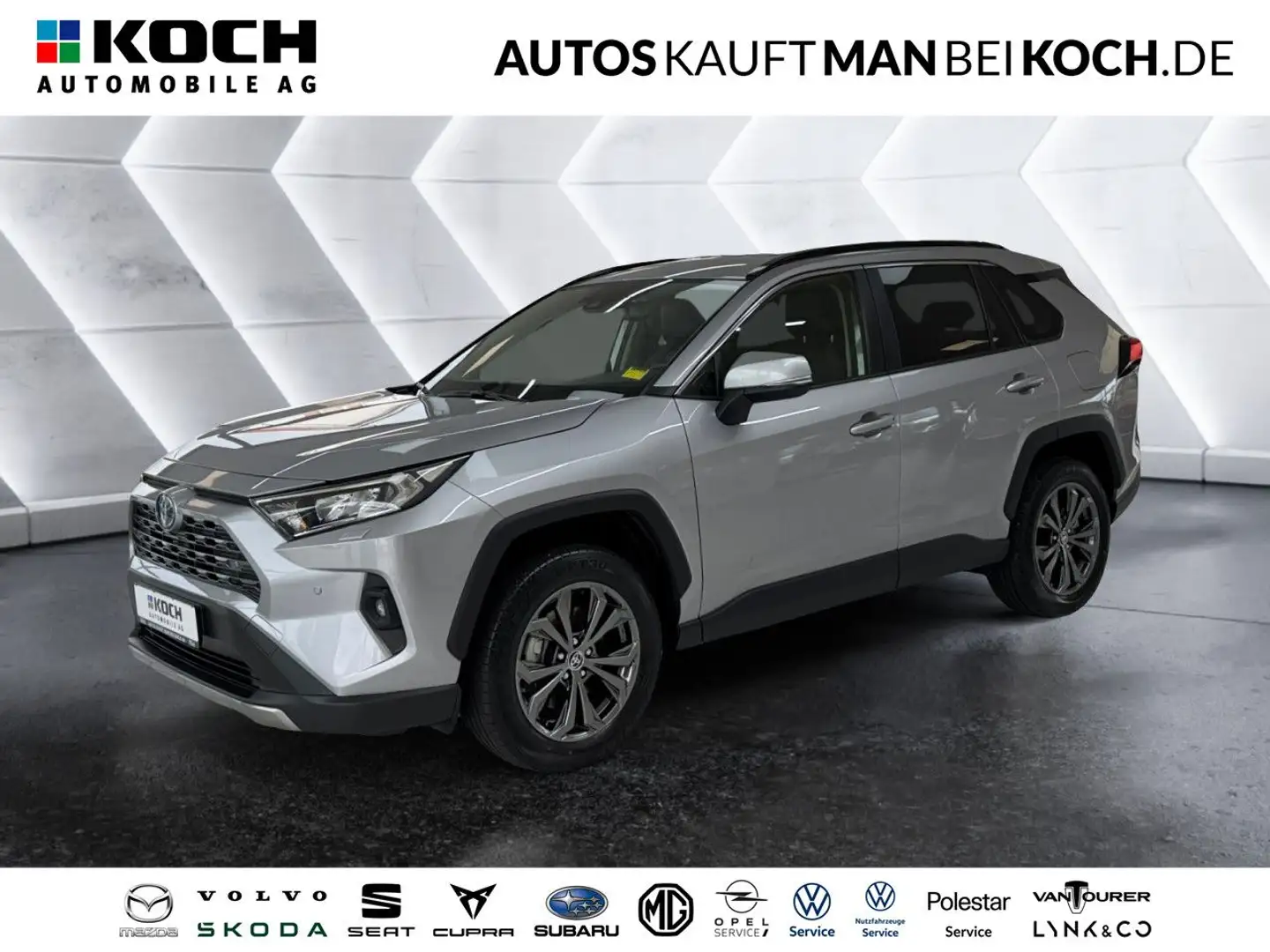 Toyota RAV 4 RAV4 2.5 VVT-i Hybrid Comfort LED ACC LED KAM SHZ Silber - 1