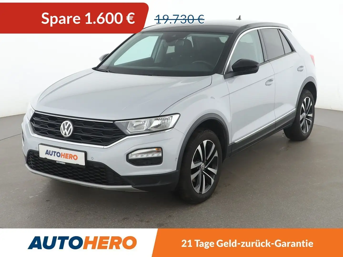 Volkswagen T-Roc 1.6 TDI IQ.DRIVE *NAVI*ACC*PDC*SHZ* Weiß - 1