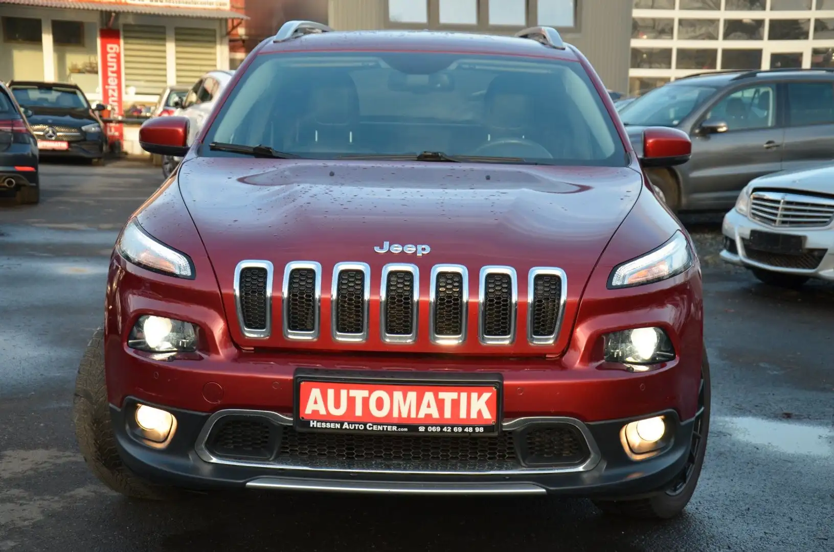 Jeep Cherokee Limited4WD*Autom.*Kamera*Navi*RDC*MFL Rouge - 2