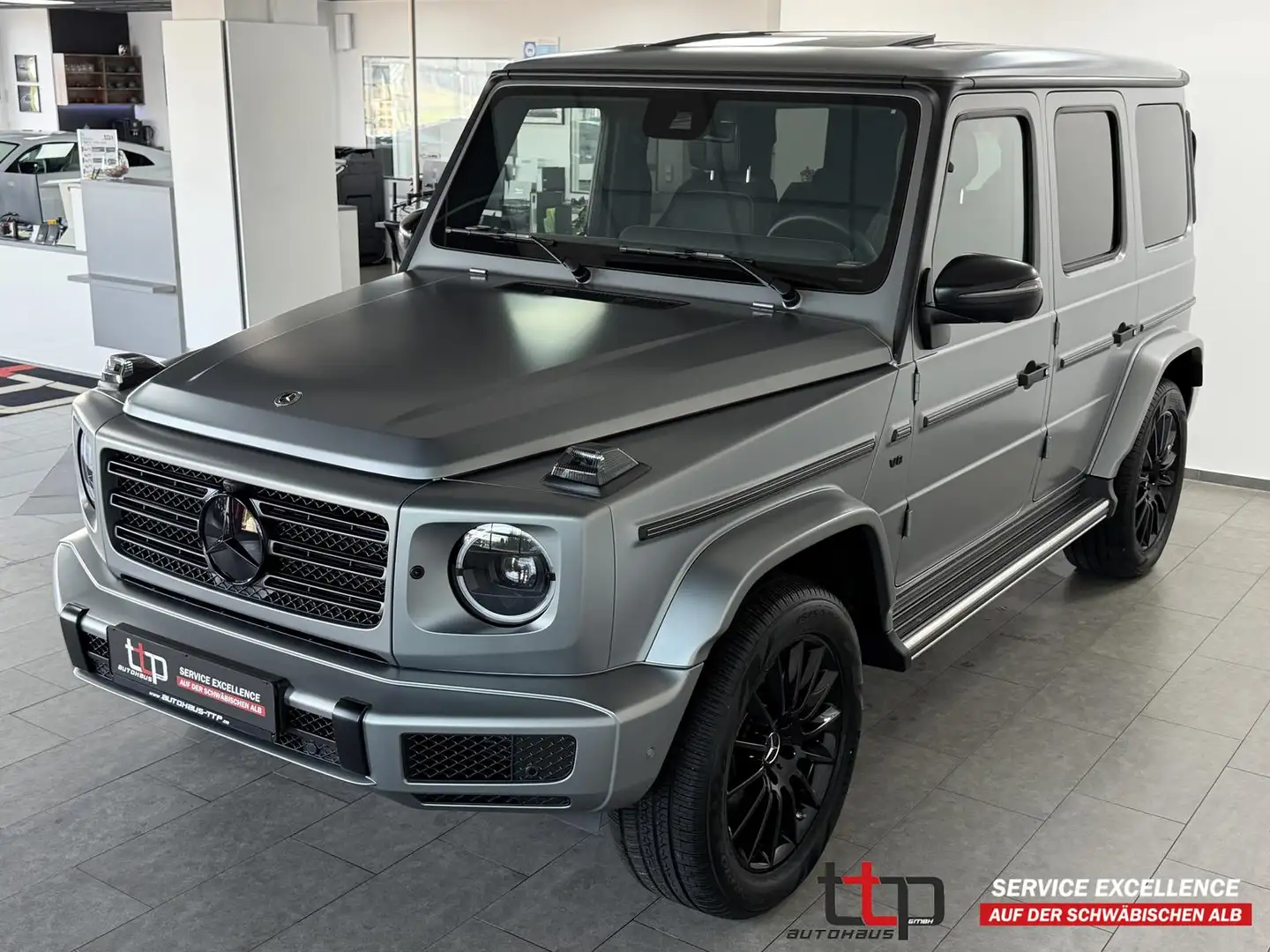 Mercedes-Benz G 500 AMG 360° MAGNO Schiebedach Standheizung Gris - 1