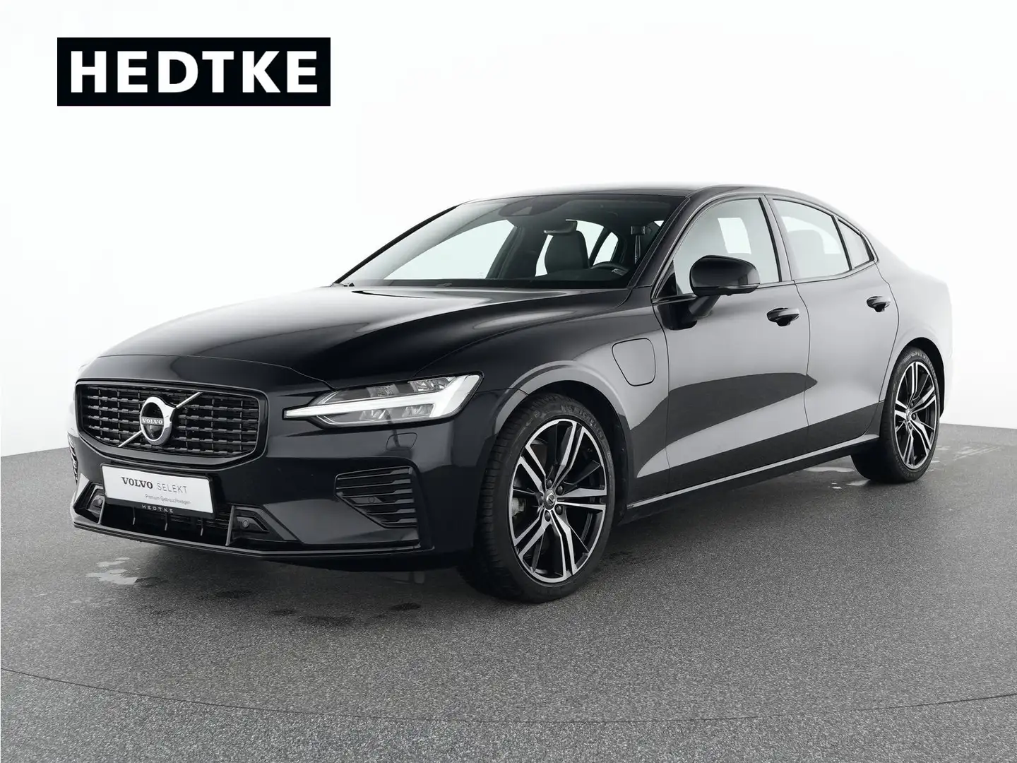 Volvo S60 T8 Recharge AWD R-Design 19"+VOLL-LED+360° Noir - 1