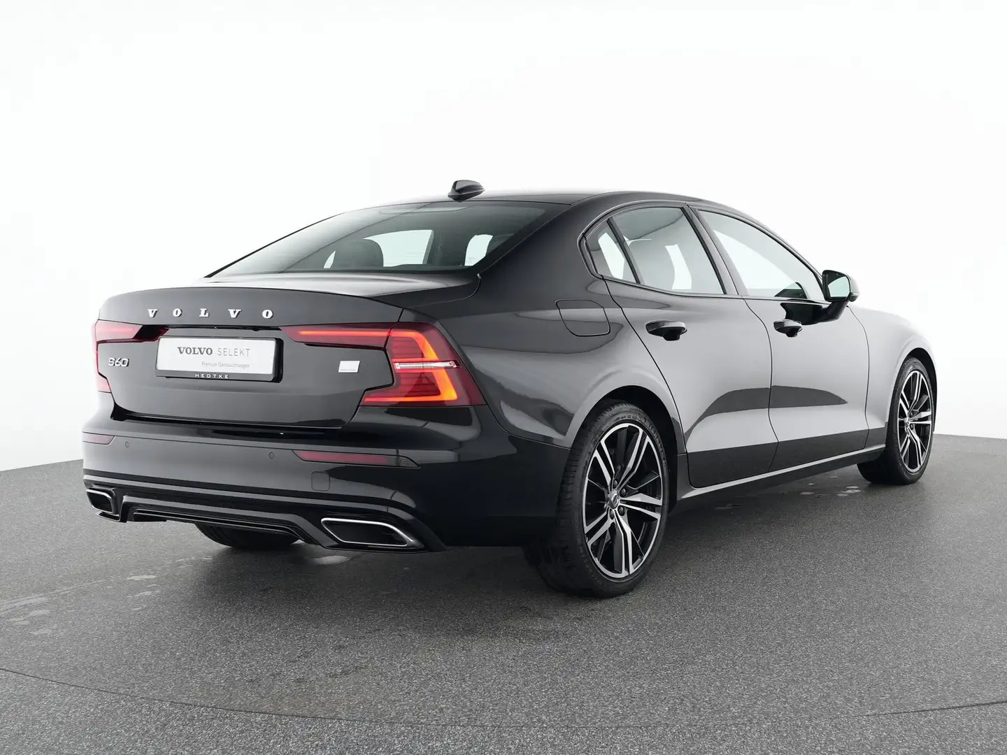Volvo S60 T8 Recharge AWD R-Design 19"+VOLL-LED+360° Noir - 2