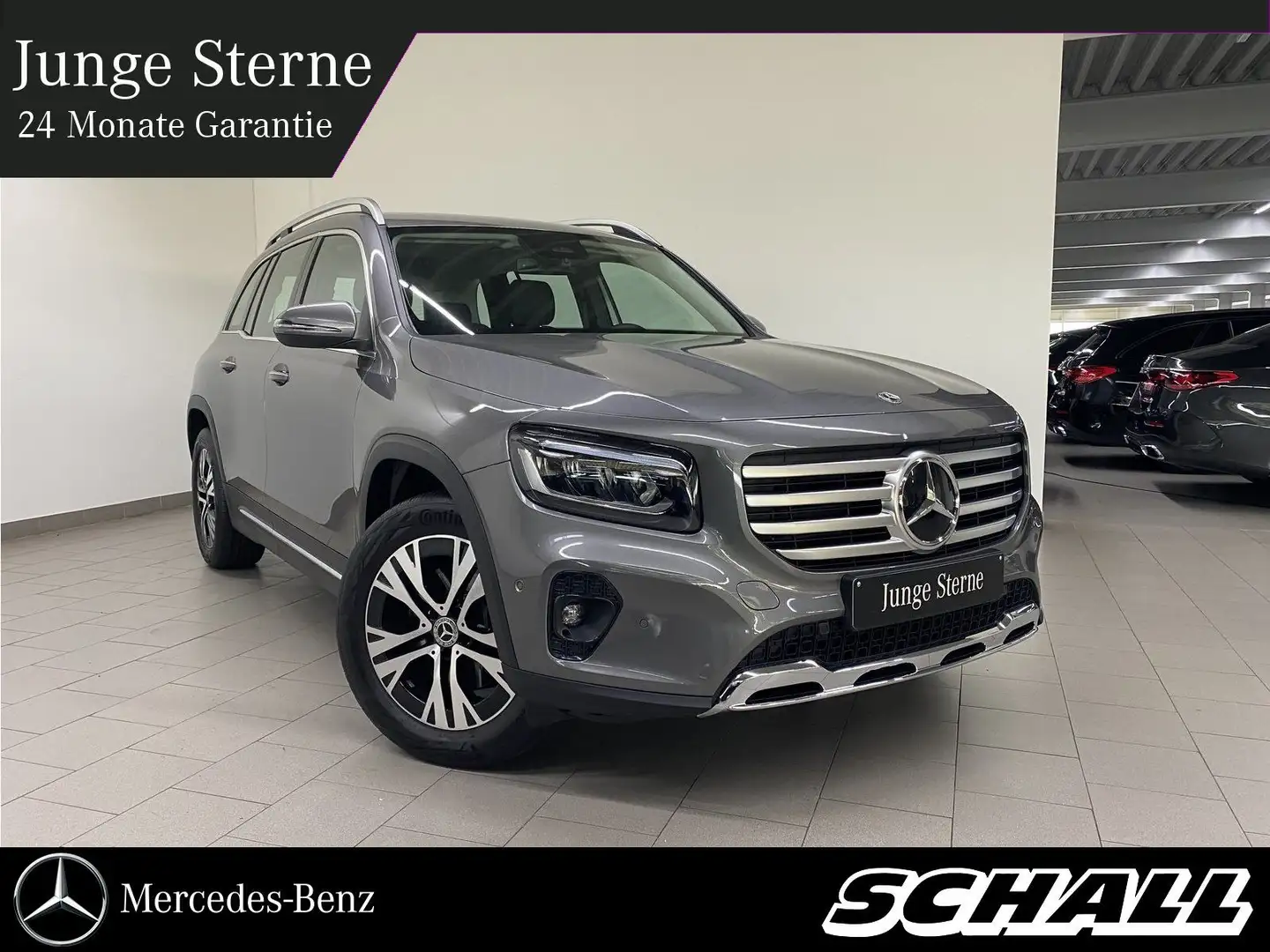 Mercedes-Benz GLB 200 d 4M PRO+AHK+KEY+MEMO+LED+NAV+KAM+AMBIEN Grau - 1