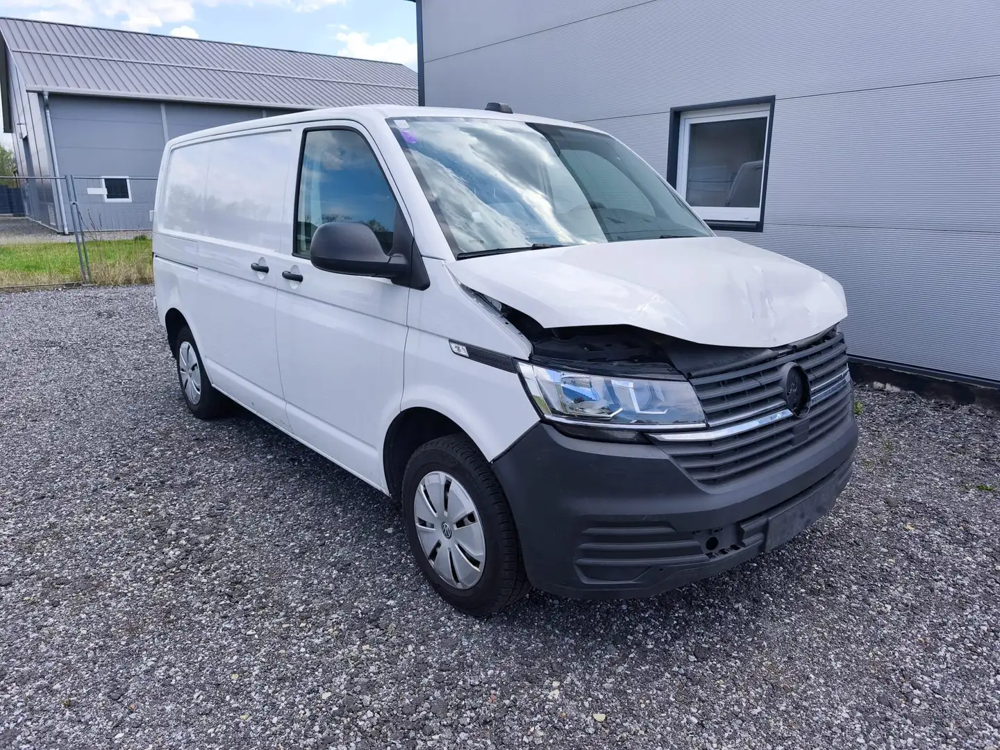 Volkswagen T6.1 Transporter Kasten 2,0 TDI Weiß - 1
