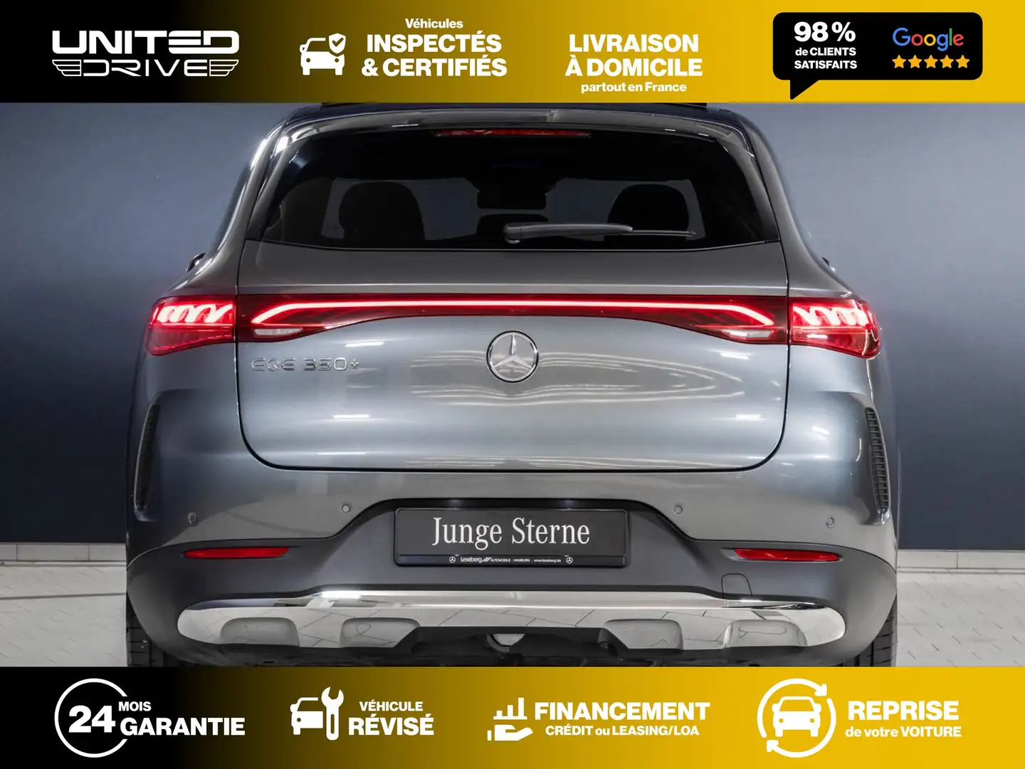 Mercedes-Benz EQE 350 + Electric Art 292CV Gris - 2