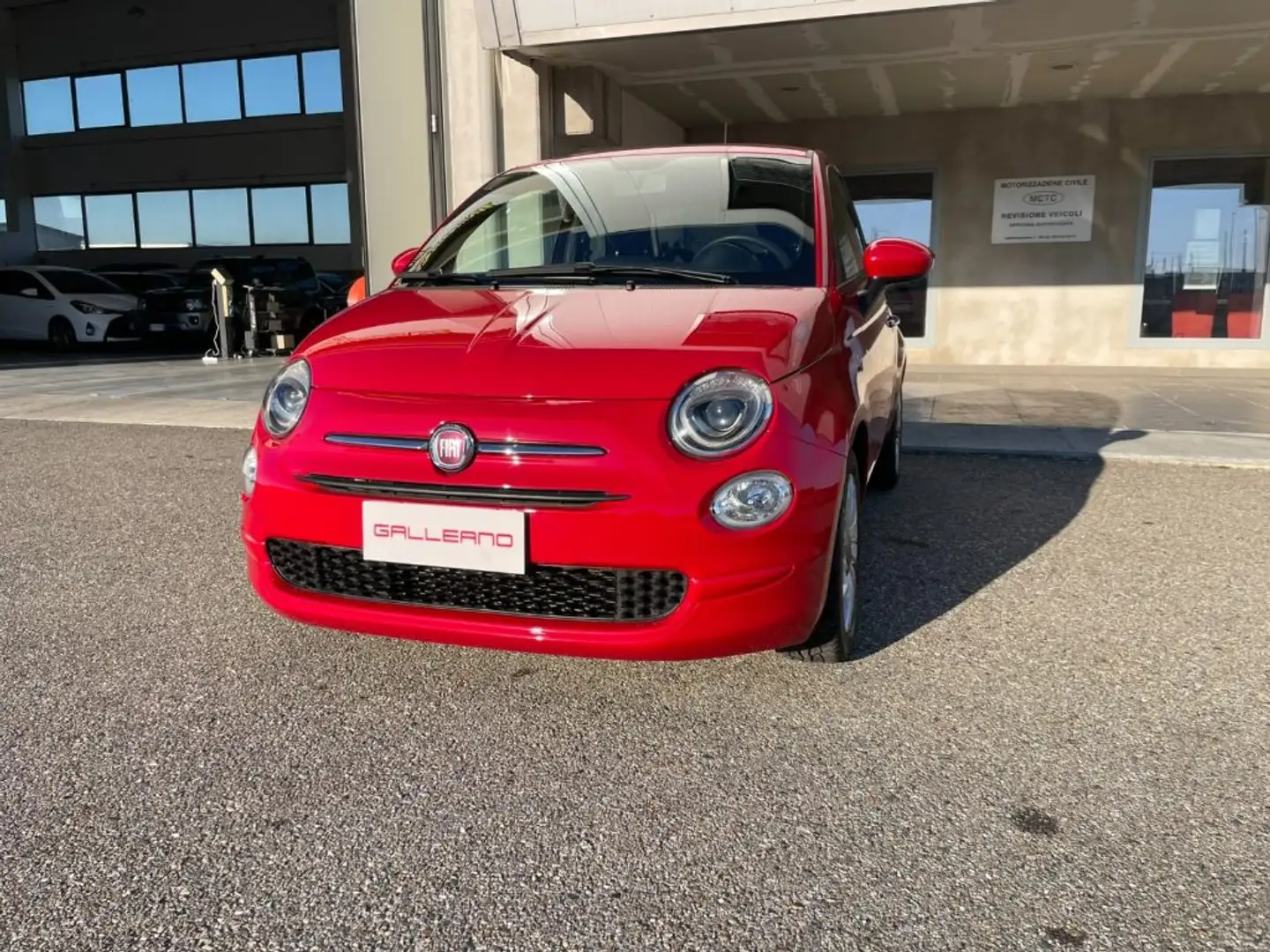 Fiat 500 1.0 Hybrid Connect Rouge - 1