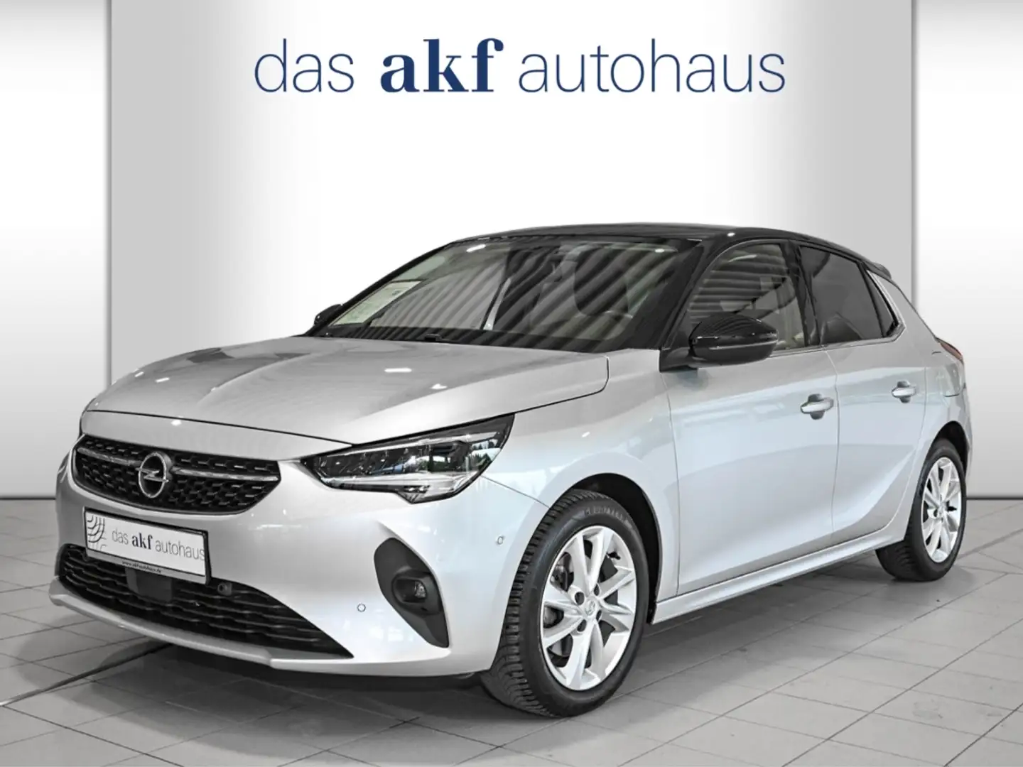 Opel Corsa F 1.2 Turbo Elegance Aut.-Multimedia Navi*Kamera*L Argent - 1