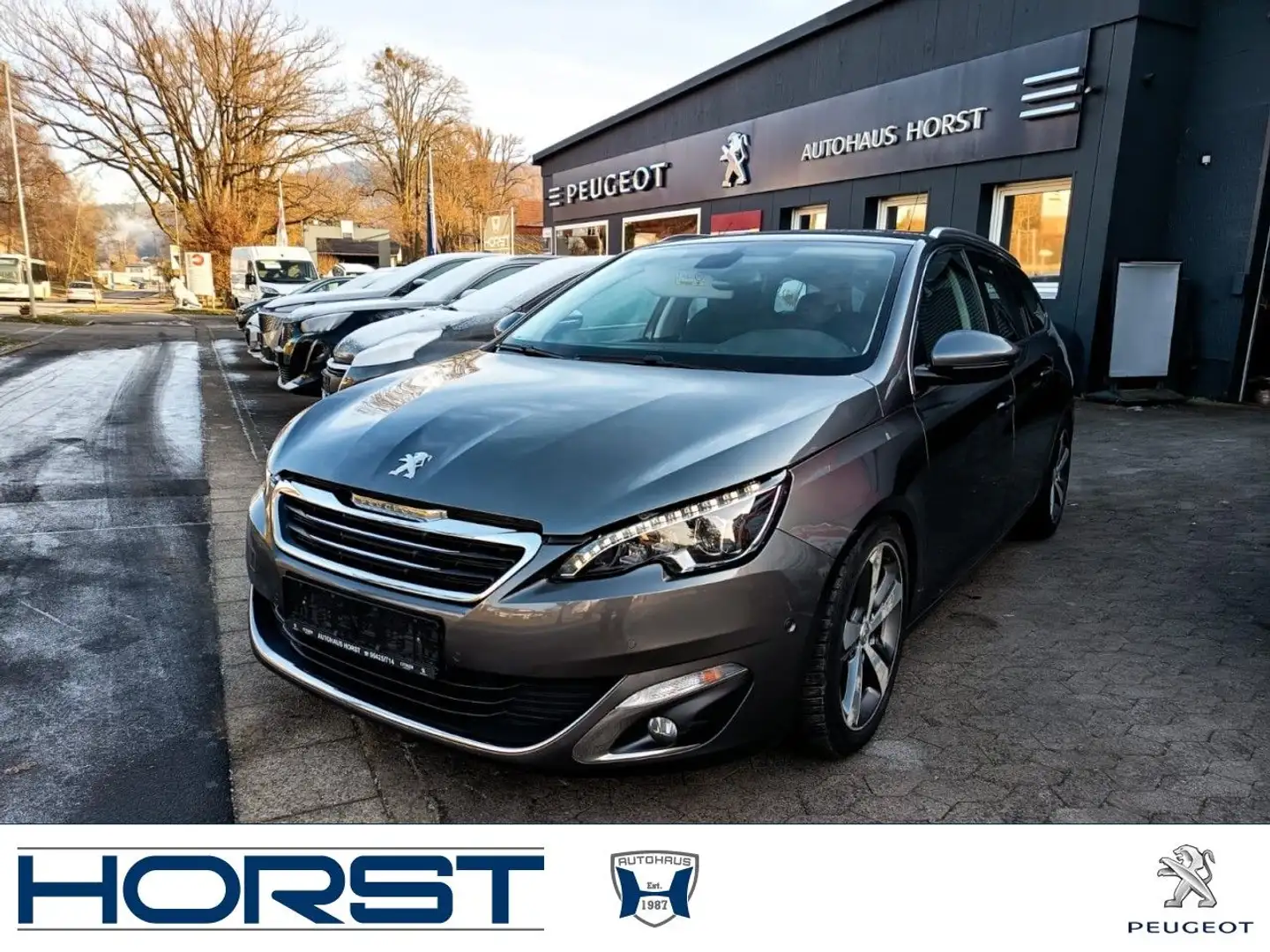 Peugeot 308 SW Allure EAT6 Keyless LED Navi Kamera ACC Grau - 1