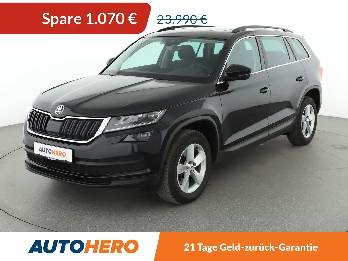 Skoda Kodiaq 2.0 TSI Ambition 4x4 Aut.*NAVI*PDC*SHZ*LED*PANO* Schwarz - 1