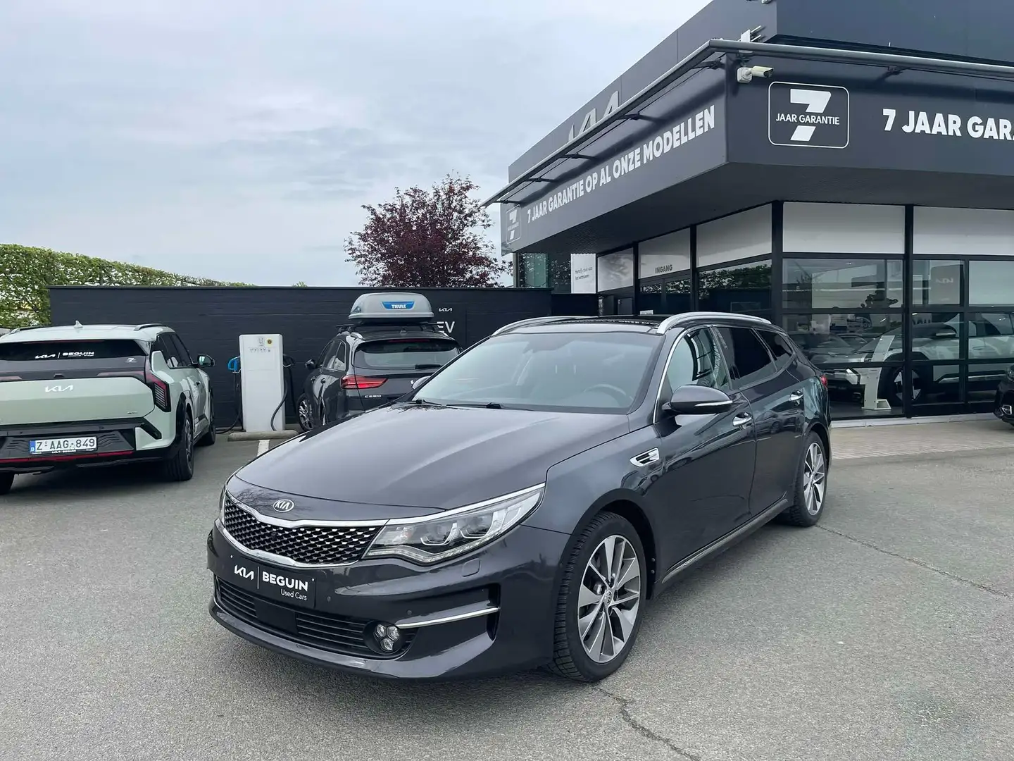 Kia Optima SW 1.6 CRDi More ISG DCT (EU6d-TEMP) Gris - 1