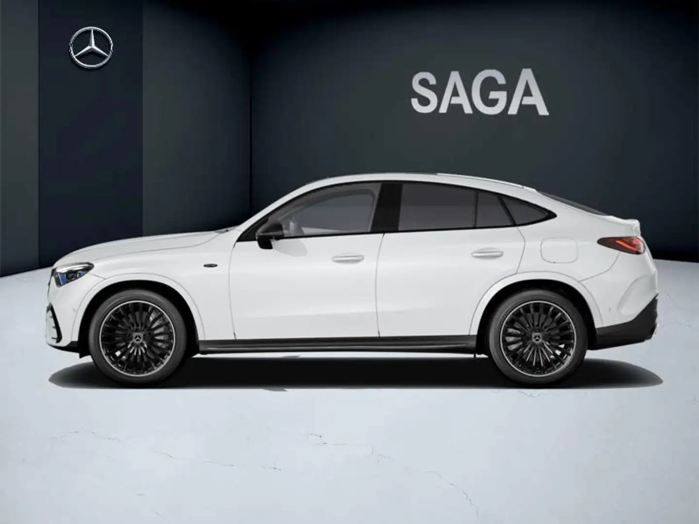 Mercedes-Benz GLC 300 300 de 4MATIC Coupé AMG Line Wit - 2