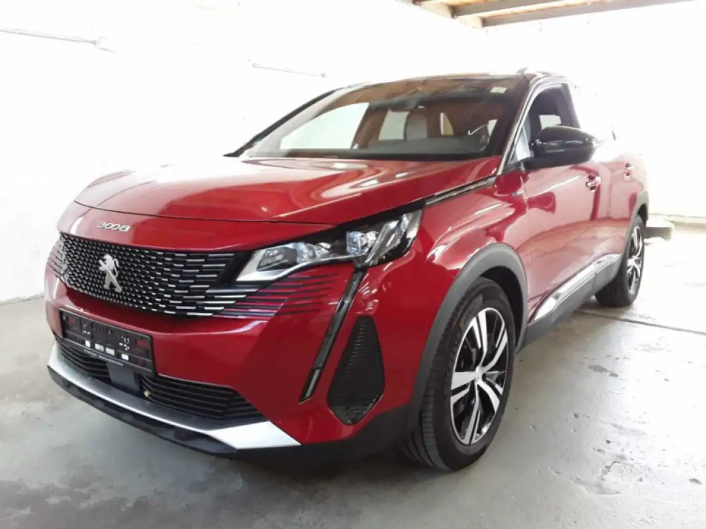 Peugeot 3008 e-EAT8 GT Allure AHK Pano ACC Full-LED Navi Rood - 1