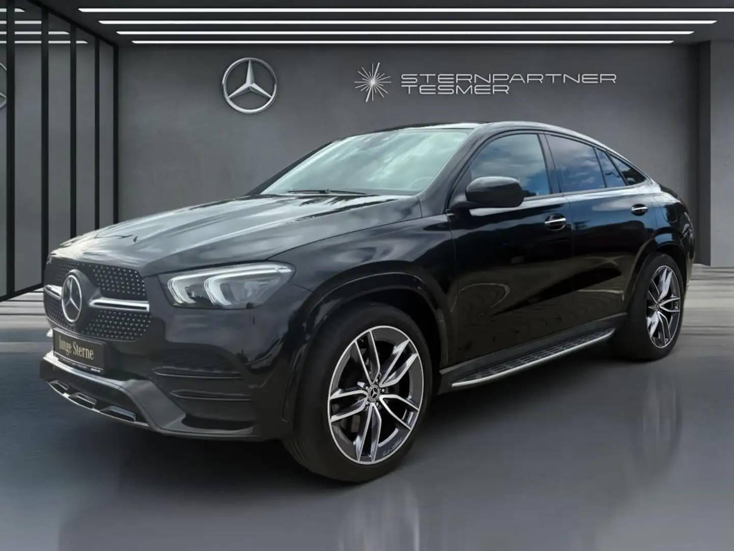 Mercedes-Benz GLE 350 e 4M AMG Airmatic HUD Burm. AHK Distr. Schwarz - 1
