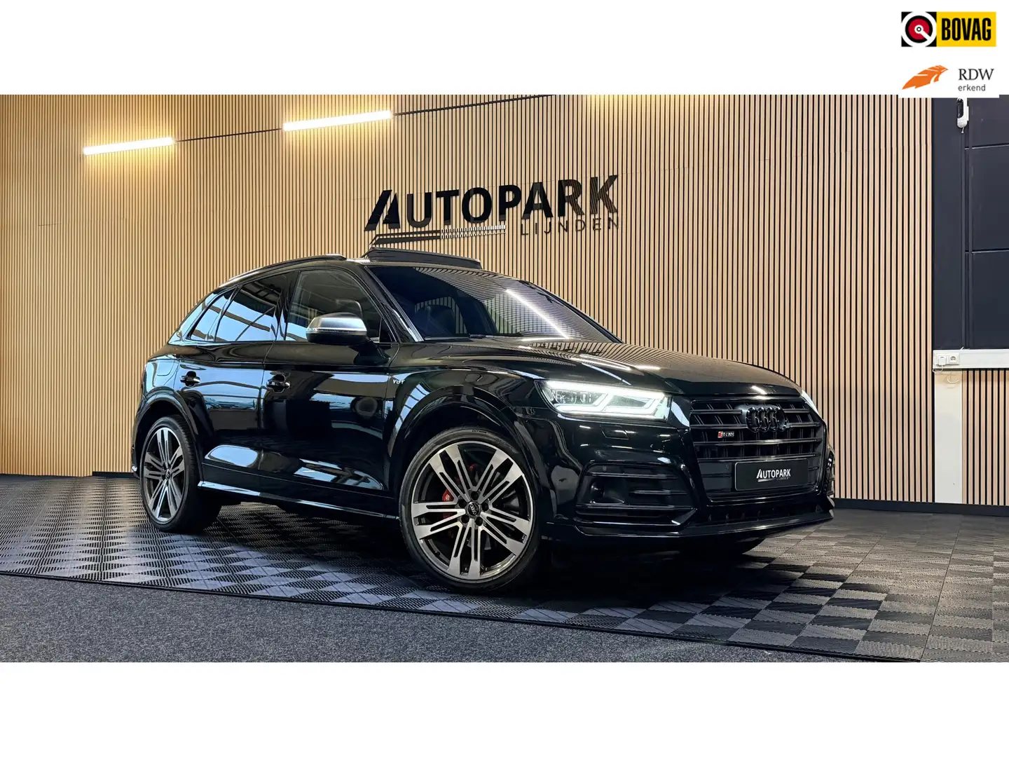 Audi SQ5 3.0 TFSI SQ5 quattro PANO|B&O|KEYLESS|LUCHTVERING| Czarny - 1