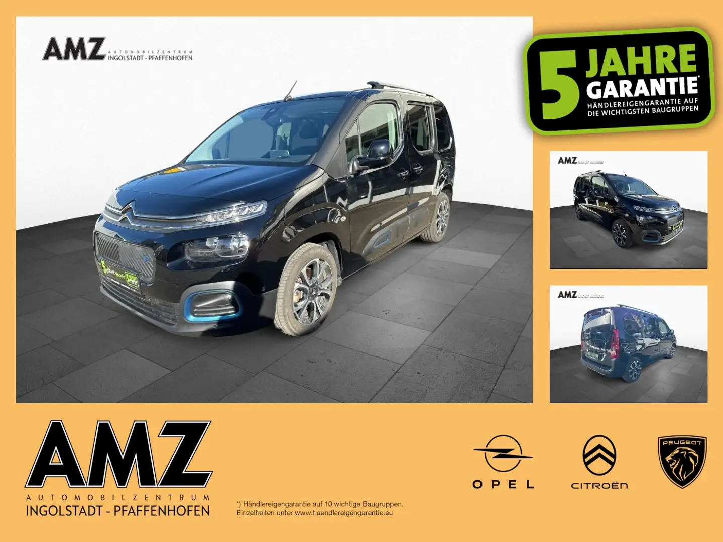 Citroen Berlingo e M Shine Pano. Navi HUD LM Schwarz - 1