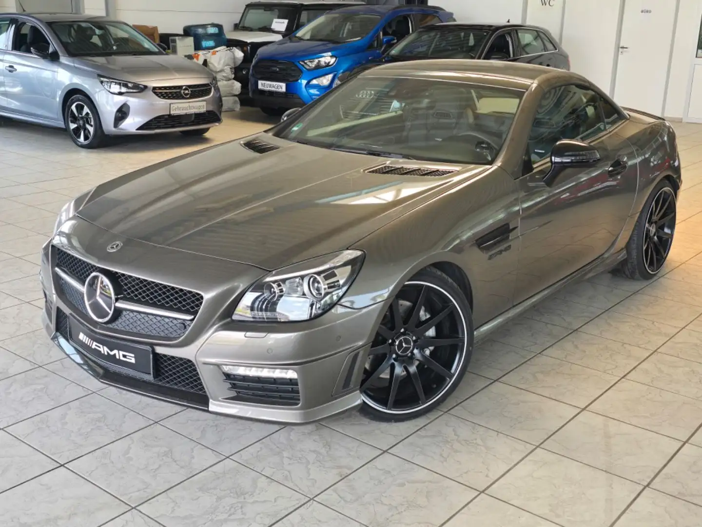 Mercedes-Benz SLK 250 AMG/55 19"Comand Fahrdynamik Pano Ambien Gris - 2