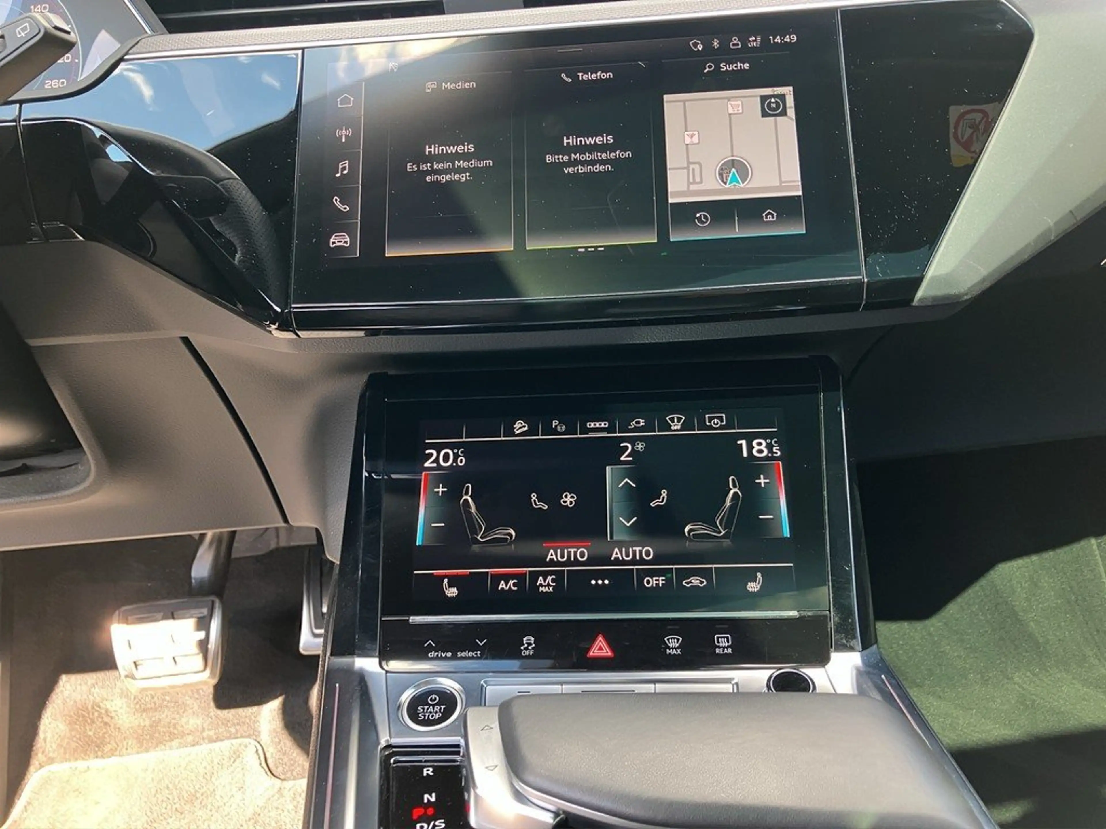 Audi Q8 e-tron 55 qu. S line Matrix B&O 360° ACC AHK — photo 13