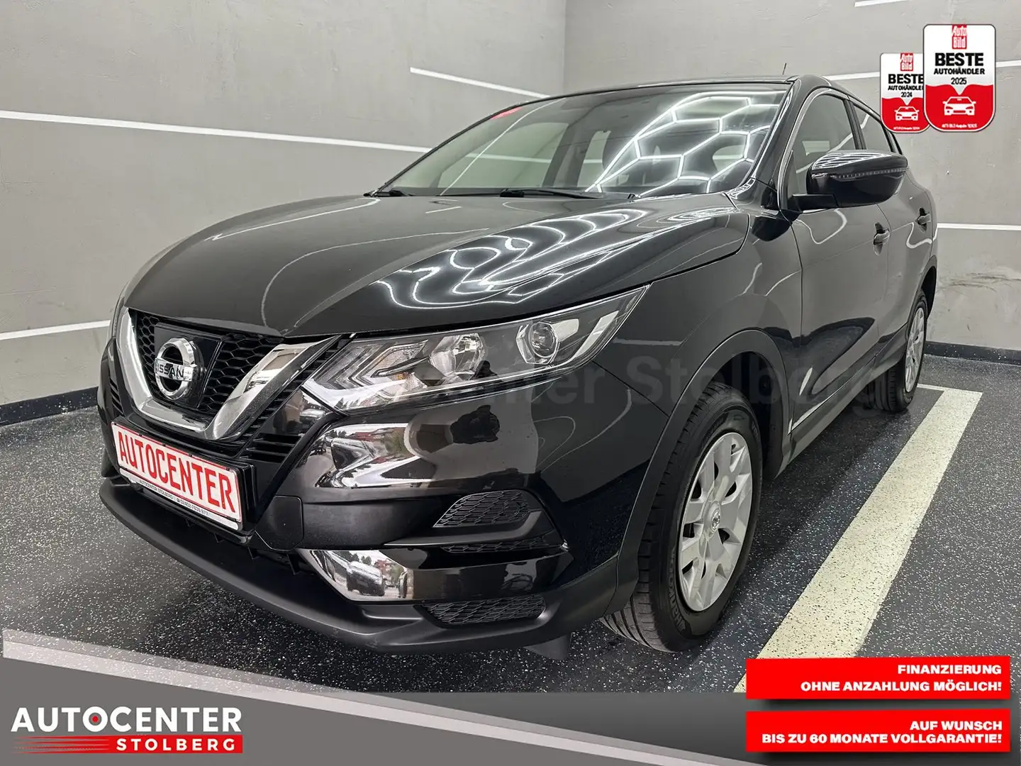 Nissan Qashqai Visia "KLIMA-CD-USB-MULTI-TÜV" Noir - 1