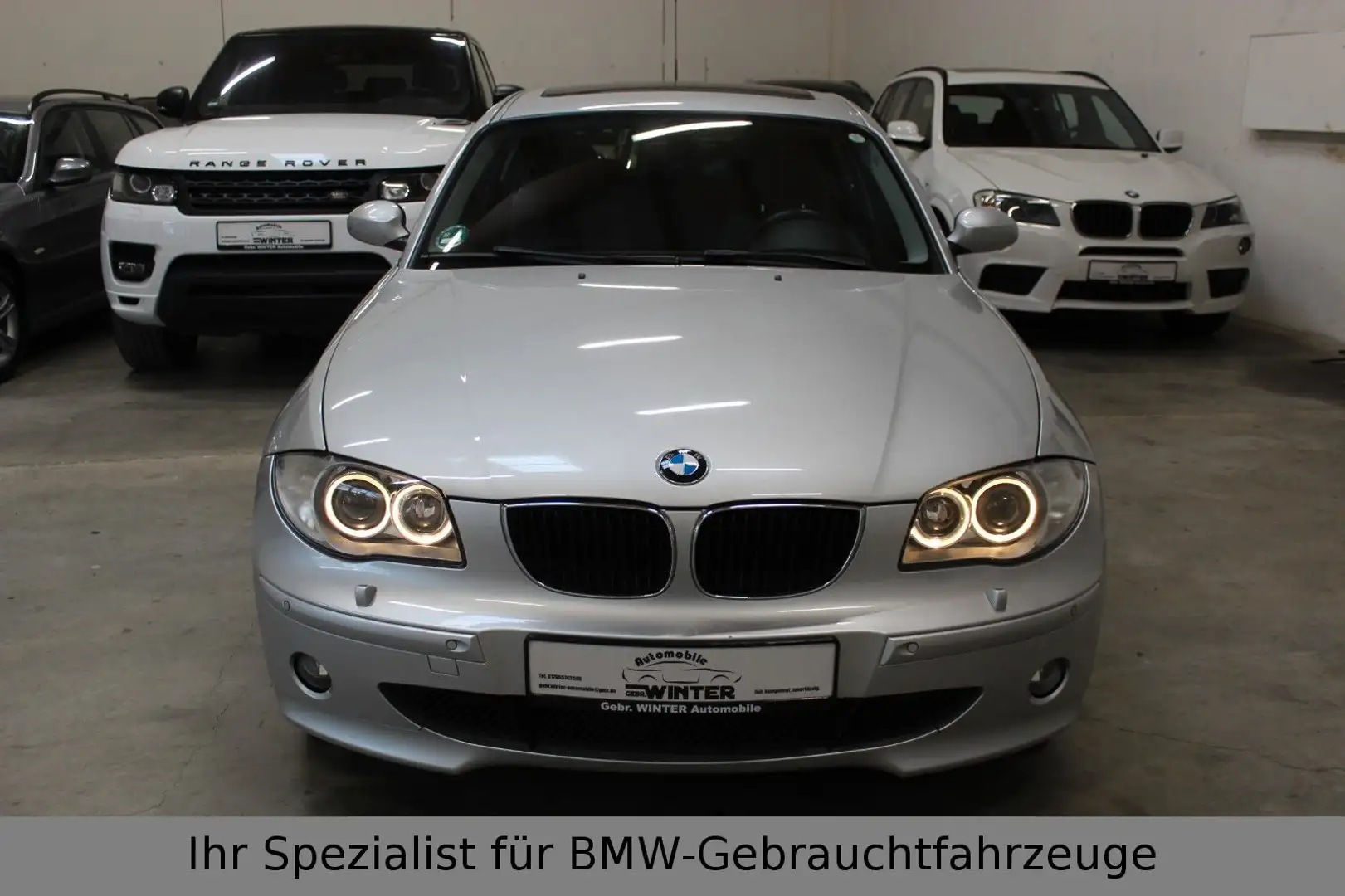 BMW 120 i*Automatik*Leder*Steuerkette NEU! Silber - 2