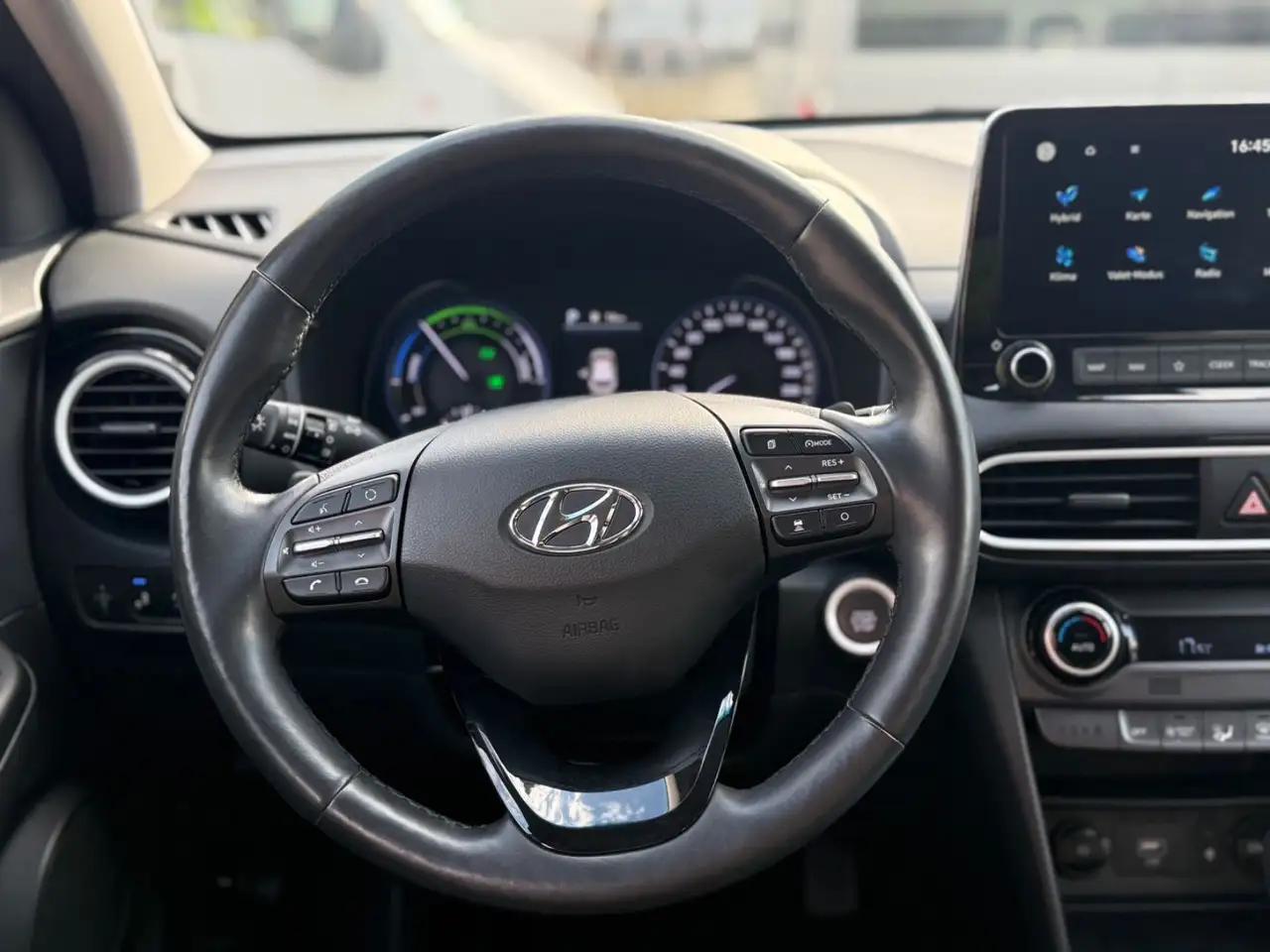 Hyundai Kona Premium Hybrid 2WD ACC HeadUp Leder LED, миниатюра 10