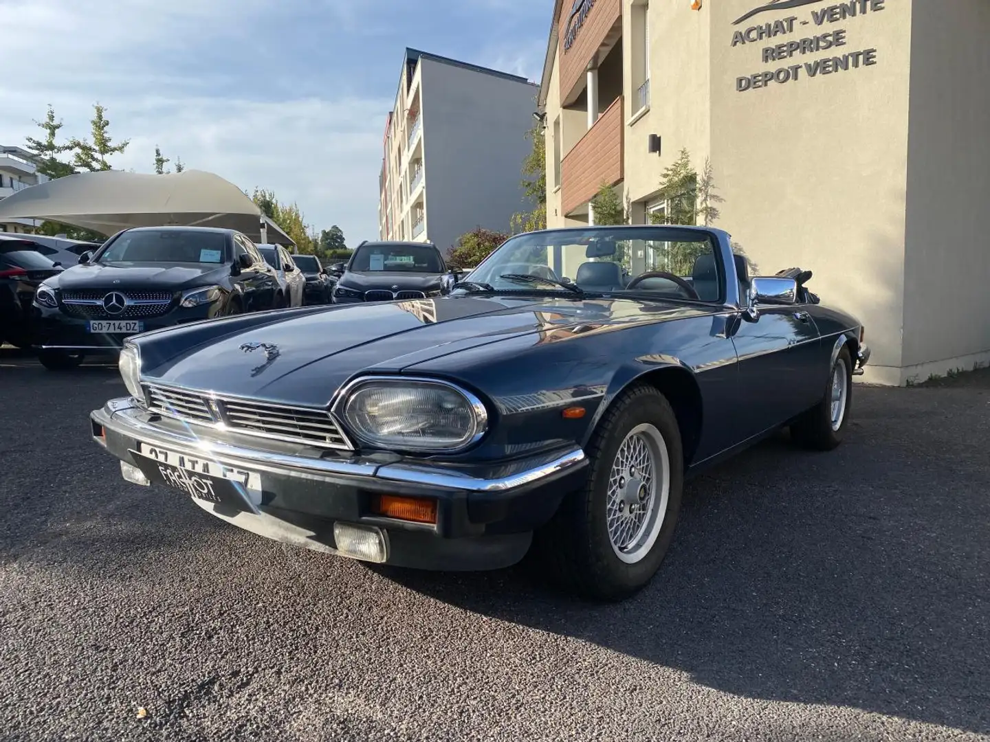 Jaguar XJS Cabriolet 5.3i V12 - BVA CABRIOLET . PHASE 2 Blauw - 1