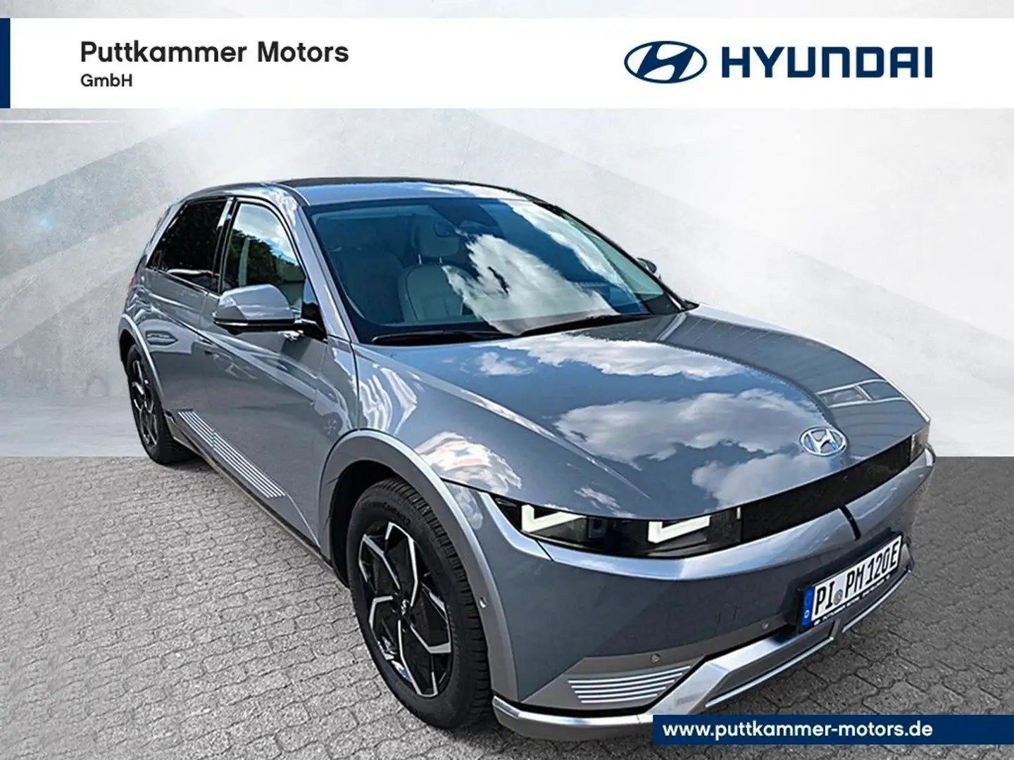 Hyundai IONIQ 5 Uniq 77,4 kWh/Leder/360°Kamera Gris - 1