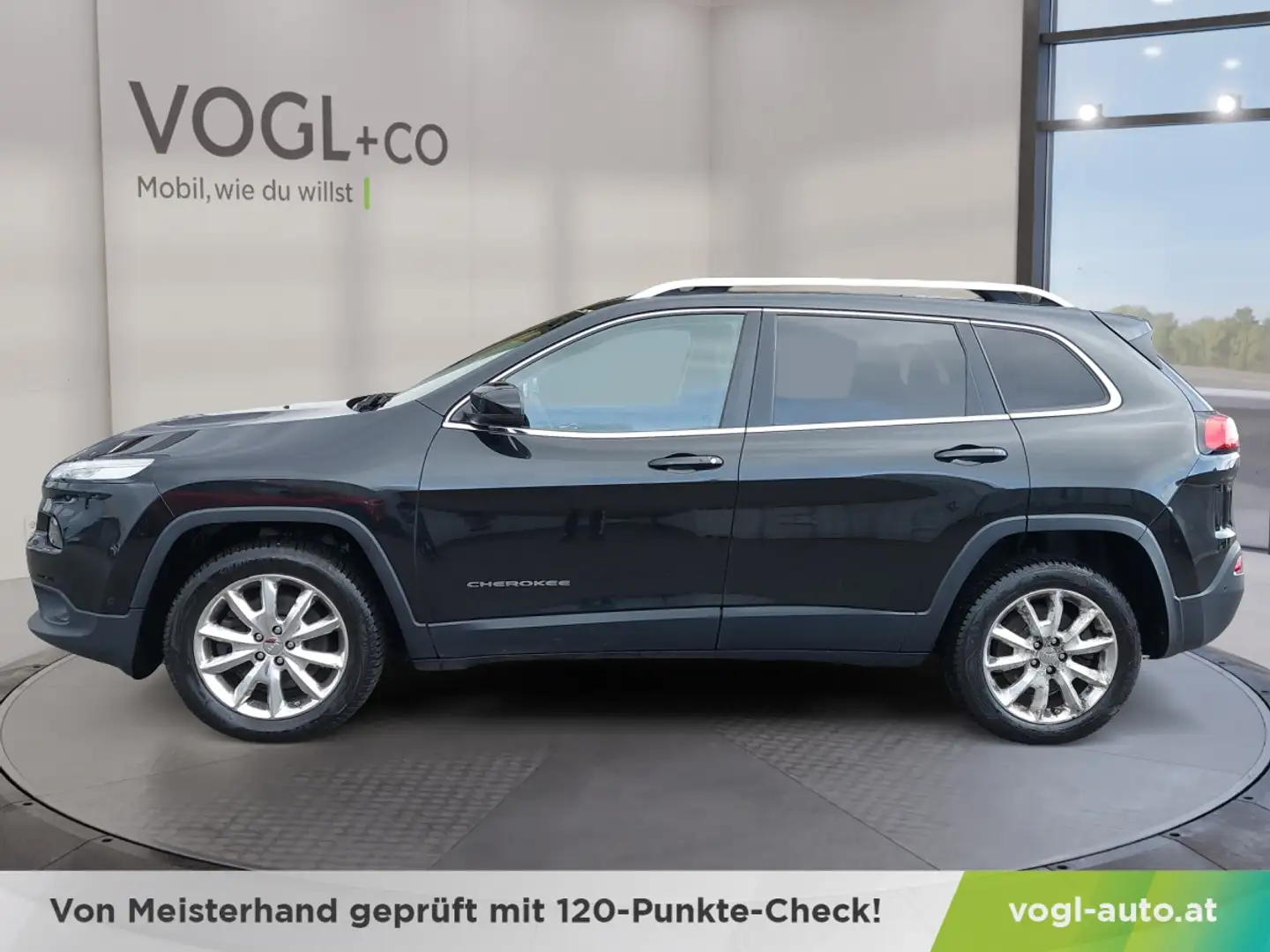 Jeep Cherokee 2,0 MutliJet II AWD Limited Aut. Schwarz - 2