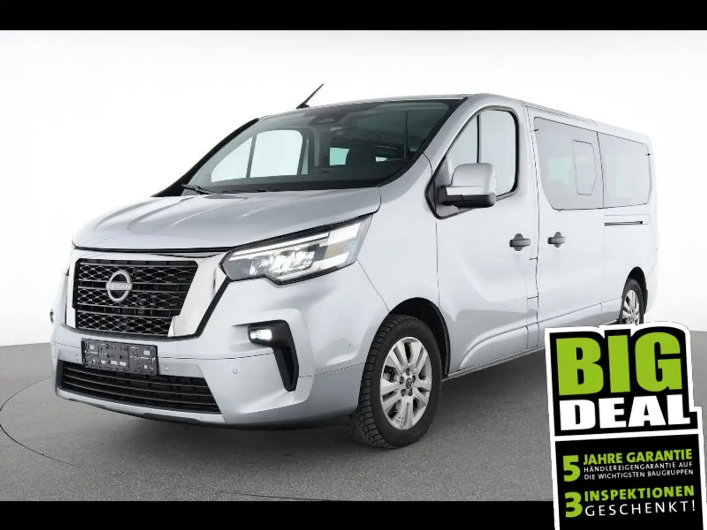 Nissan Primastar Kombi L2H1 3.0t Tekna 8Sitze/LED/Navi Grijs - 1